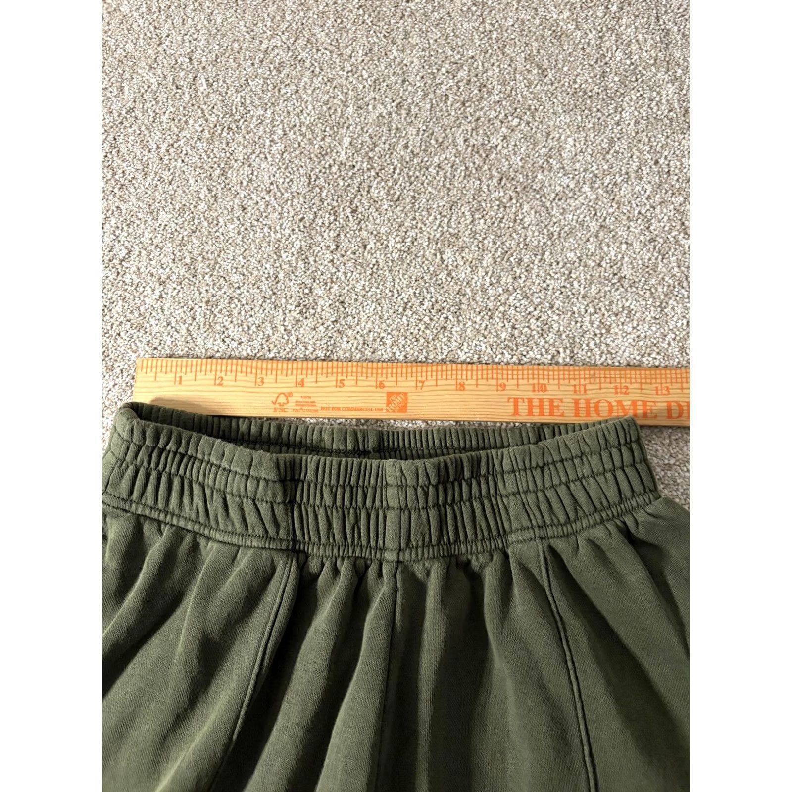Nike Nike Sweatpants Jogger Mens Small Green Fleece Elastic Waist Swoosh BV4089-325 Size US 29 - 4 Thumbnail