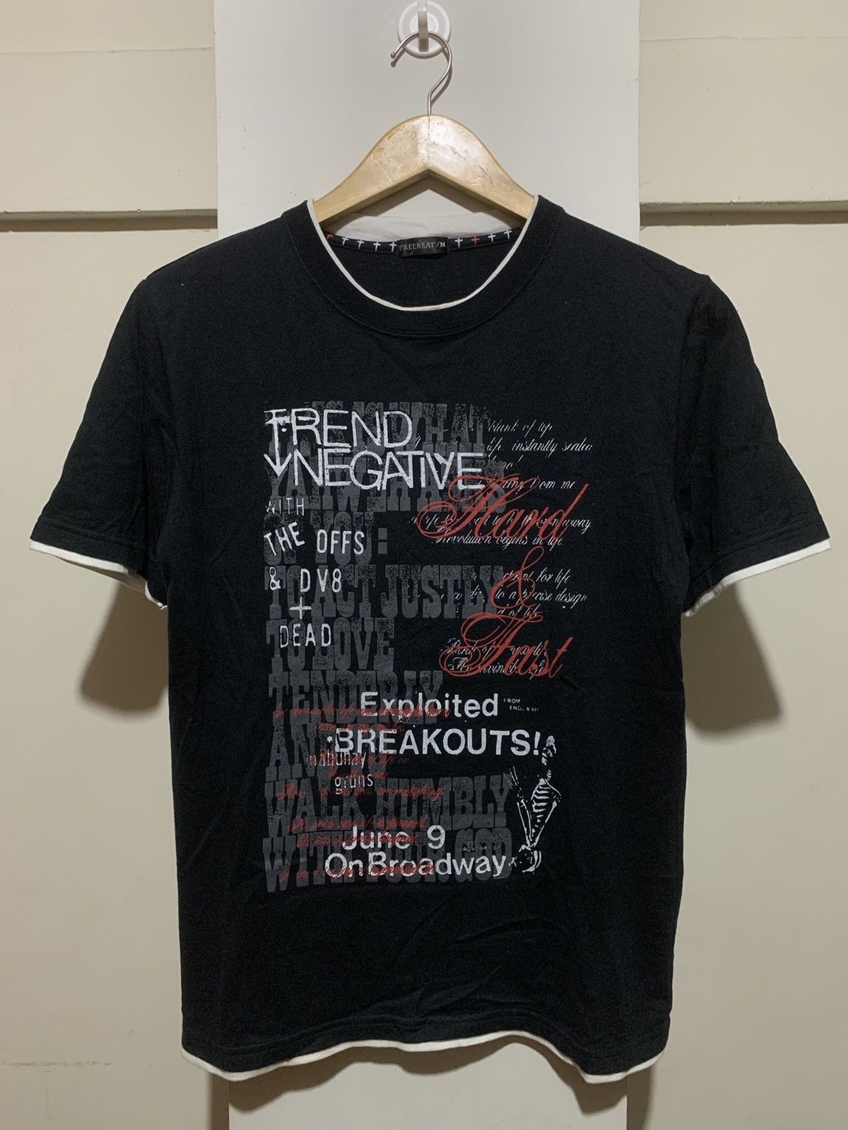 Japanese Brand Japanese Freebeat Double Layer /LGB/ifsixwasnine Style Tee Size US M / EU 48-50 / 2 - 1 Thumbnail