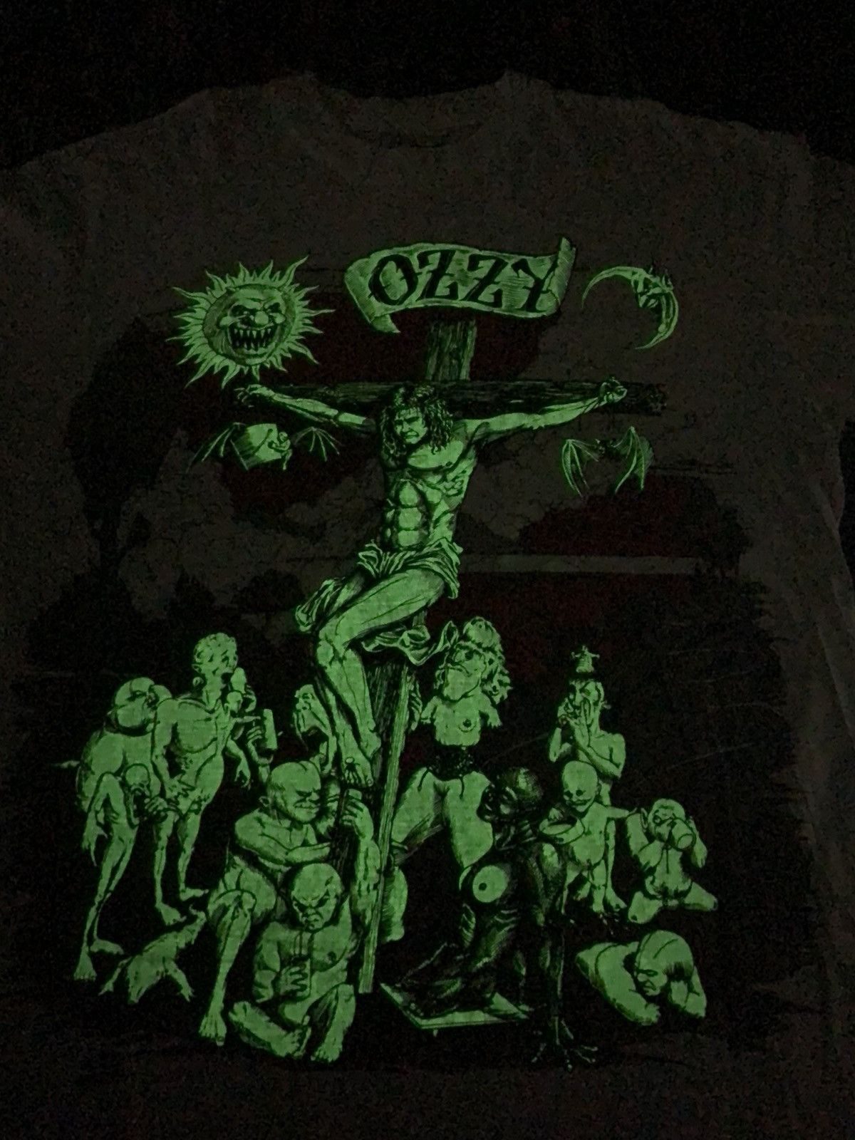Band Tees Vintage Ozzy Osbourne “Crucifixion” 1991 Size US L / EU 52-54 / 3 - 5 Thumbnail