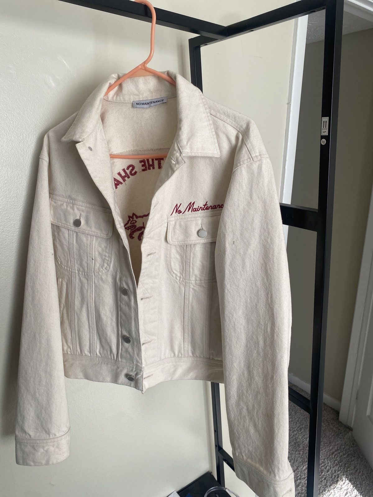 No Maintenance No maintenance Made in the Shade Ecru Denim jacket Size US L / EU 52-54 / 3 - 1 Thumbnail