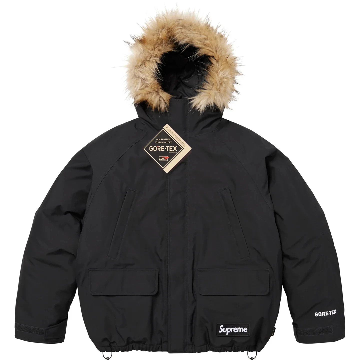Supreme Supreme FW25 2 in 1 GORE-TEX Parka + Jacket Black Medium New Size US M / EU 48-50 / 2 - 2 Thumbnail