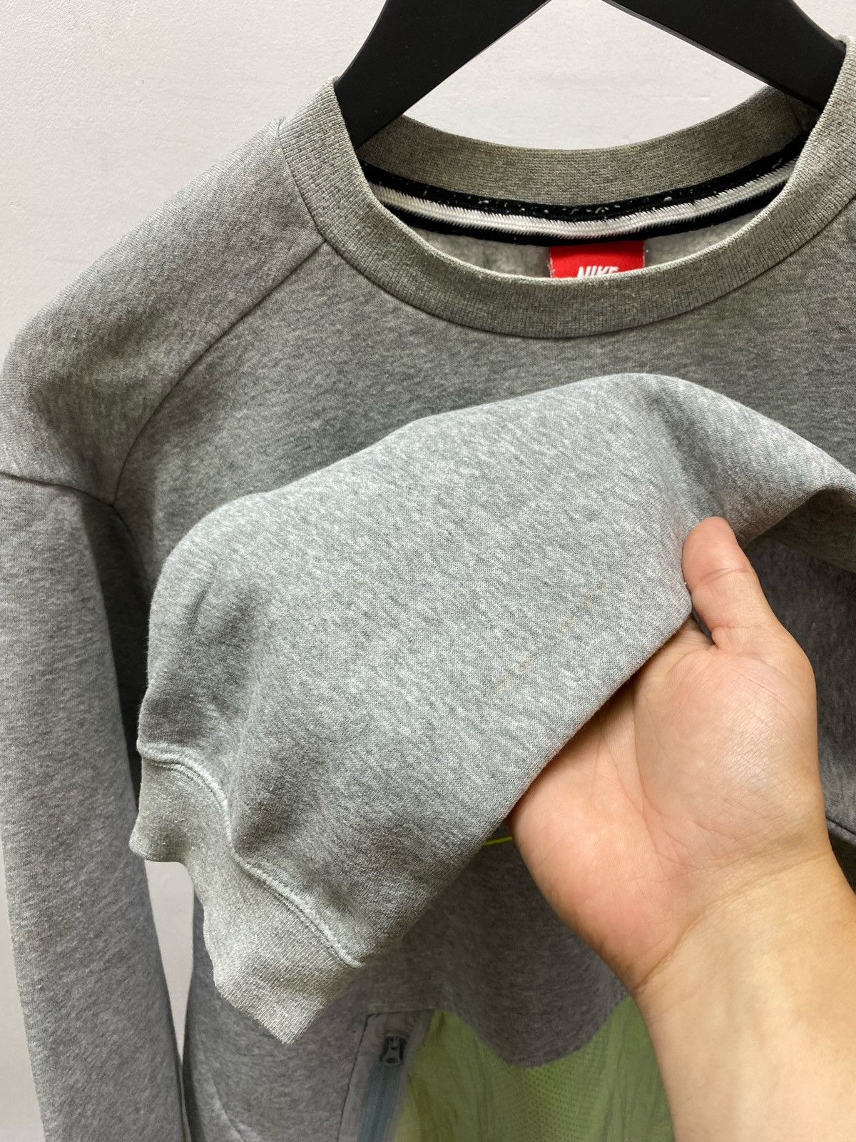 Nike × Vintage Nike Big Logo Crewneck Sweatshirt Pocket Size US L / EU 52-54 / 3 - 16 Thumbnail