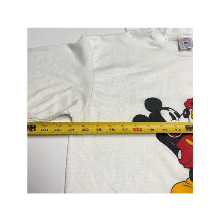 Vintage Vintage 90s Mickey Mouse T Shirt All Points Sportswear Large Size US L / EU 52-54 / 3 - 13 Thumbnail
