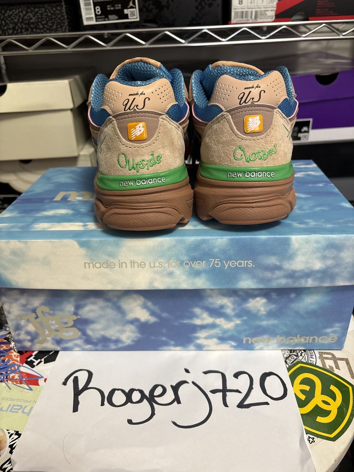 Joe Freshgoods × New Balance New Balance 990 Joe Freshgoods Outside Clothes Size US 8 / EU 41 - 2 Thumbnail