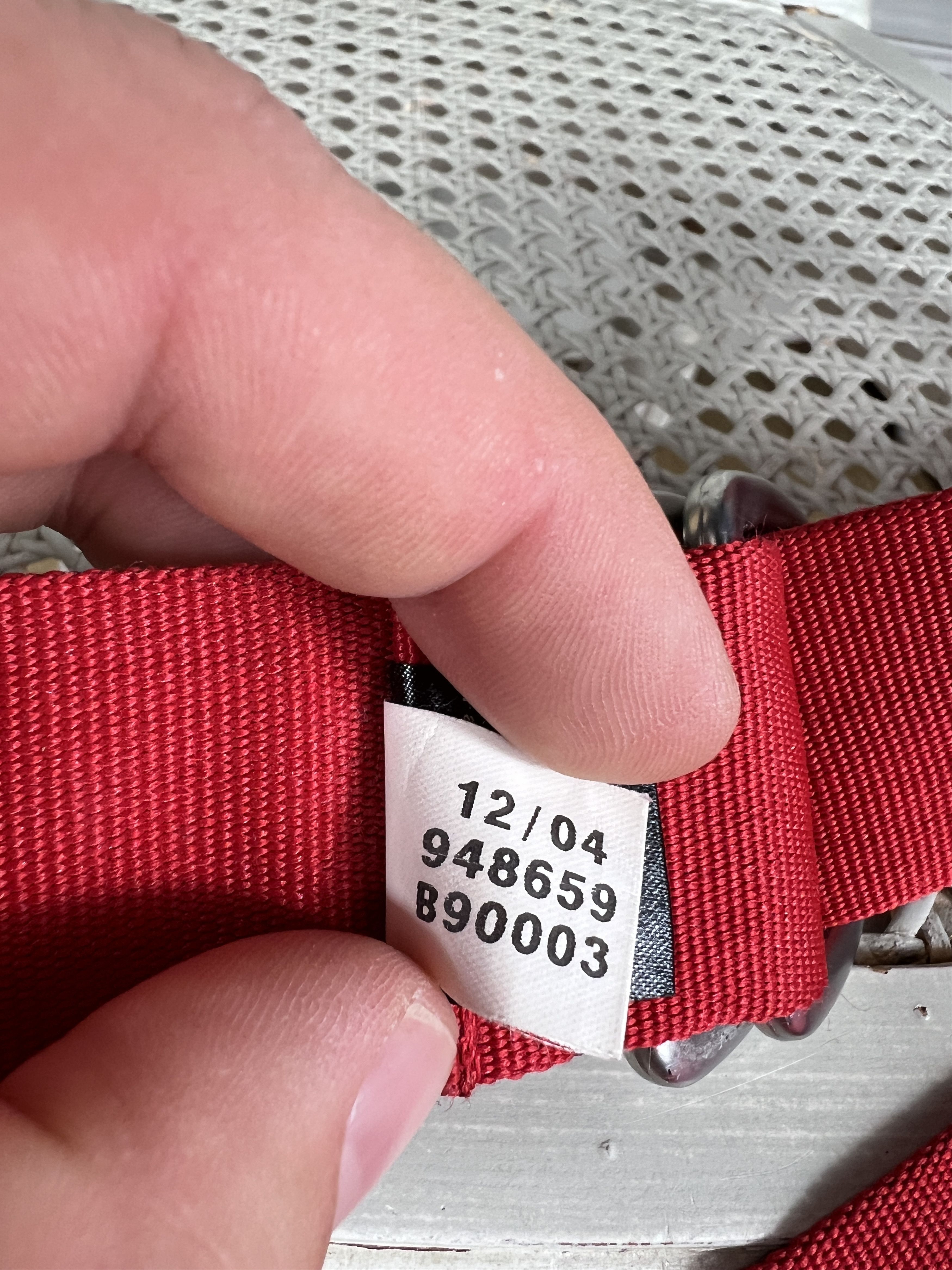 Y-3 VINTAGE Y-3 BELT RED Size ONE SIZE - 7 Thumbnail