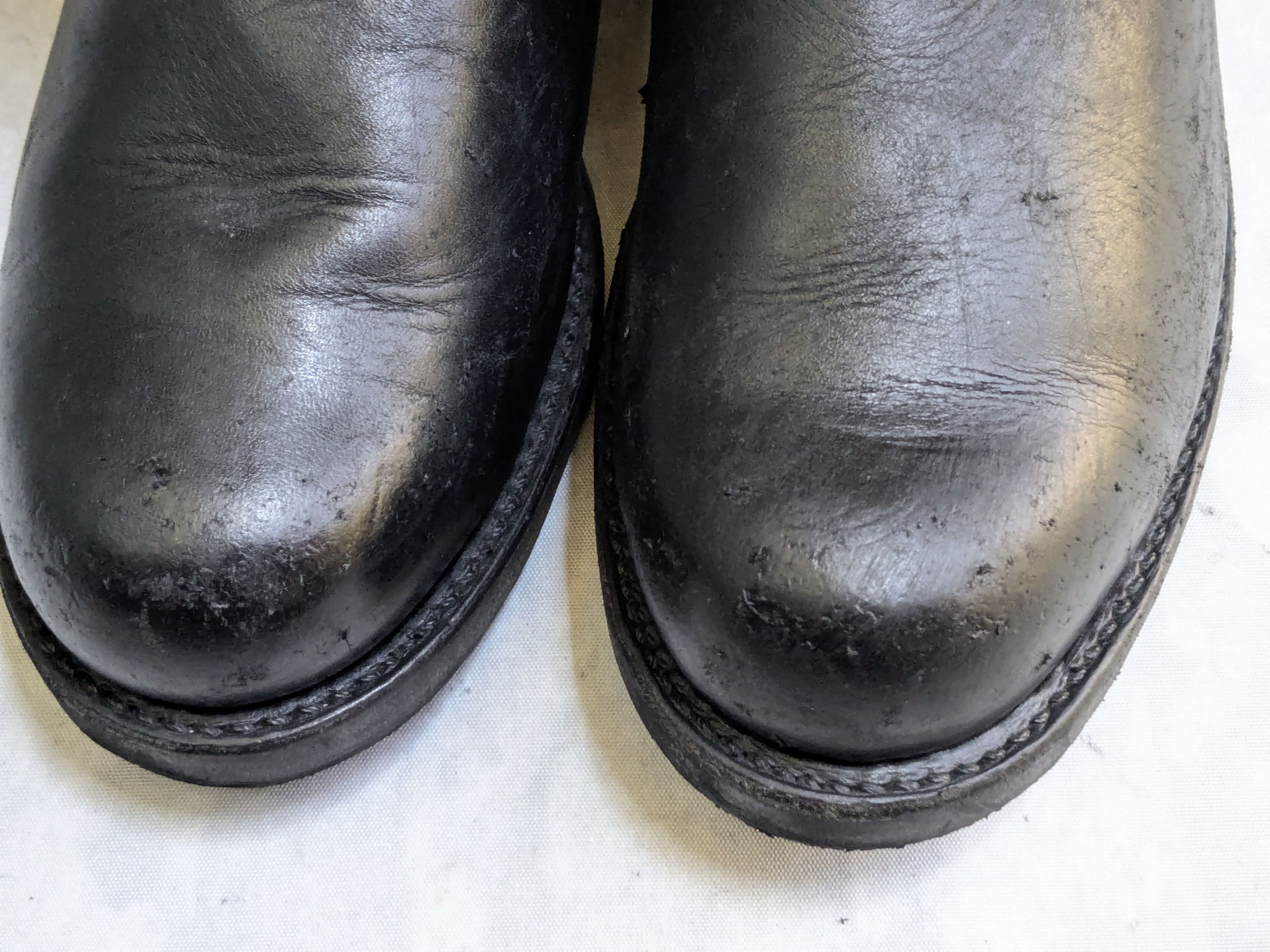 Frye Frye Engineer Black Leather 9.5 M Leather Buckle Size US 9.5 / EU 42-43 - 5 Thumbnail