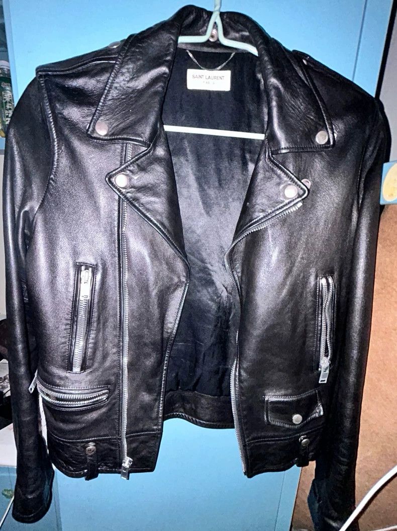 Saint Laurent Paris saint Laurent paris15ss Leather jacket 2503-Nextarrow Size US S / EU 44-46 / 1 - 1 Thumbnail