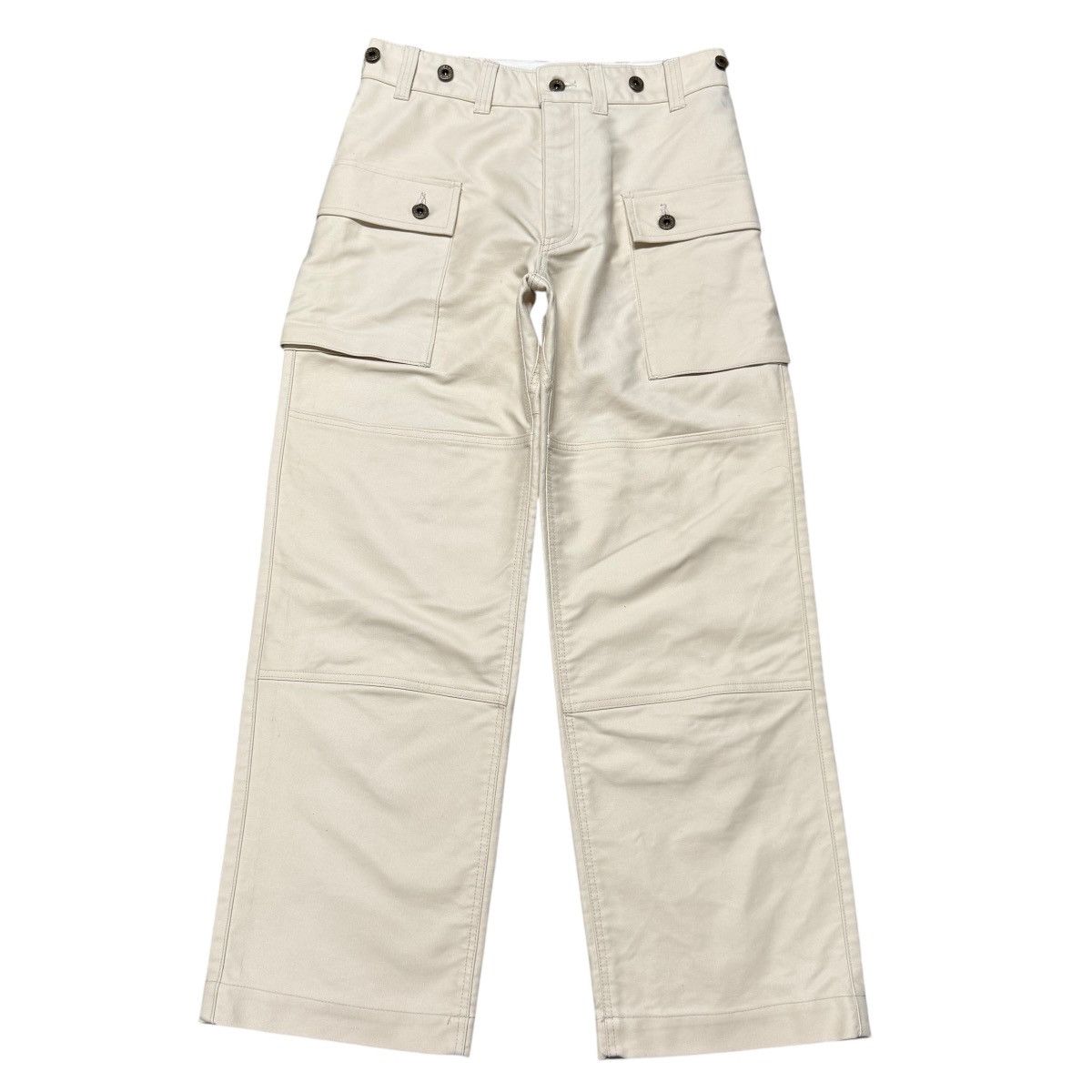 パンツ PABLO VINCI Oiled chino trousers M Oiled chino military mix pants – Pablo vinci