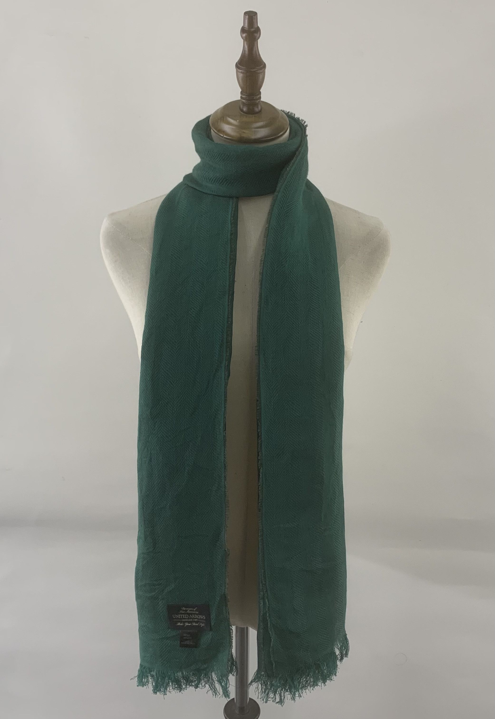 United Arrows United Arrows Scarf Wool Muffler Neck Wrap BL9289 Size ONE SIZE - 1 Thumbnail