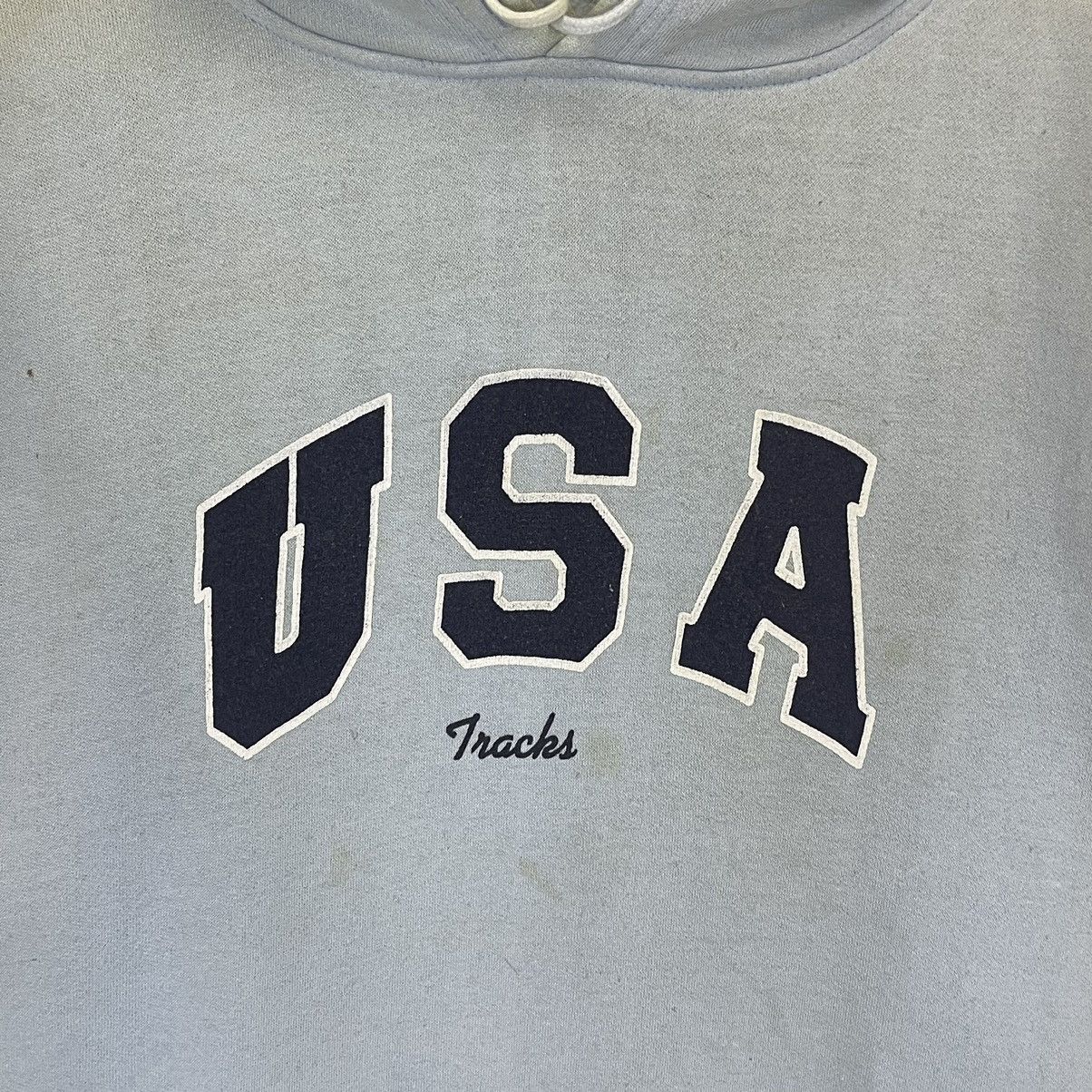 Japanese Brand USA Embroidered Logo Pullover Hoodies Size US M / EU 48-50 / 2 - 5 Thumbnail