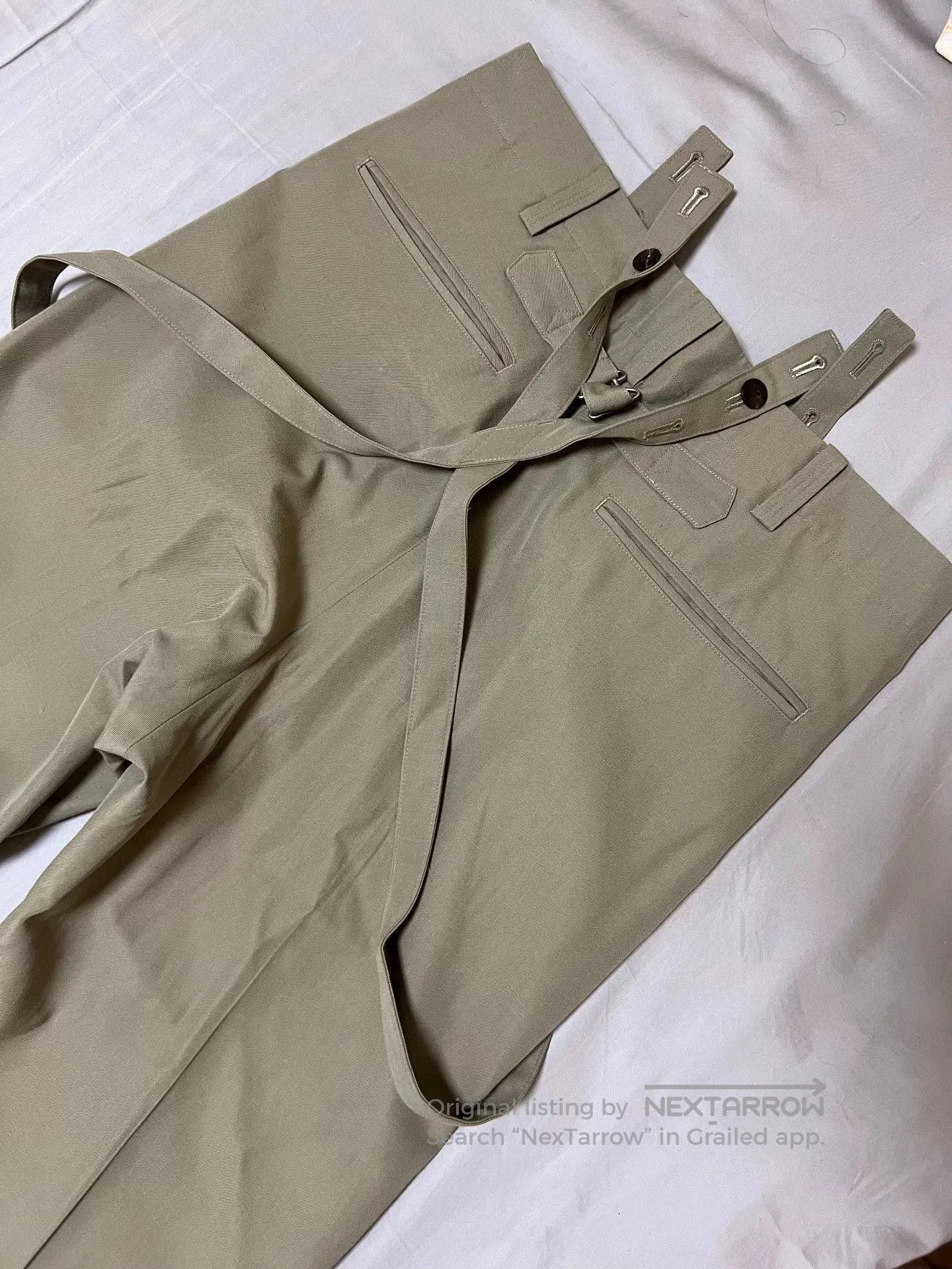 Visvim Visvim 24SS Tupper Khaki Suspender Pants. Size US 26 / EU 42 - 6 Thumbnail