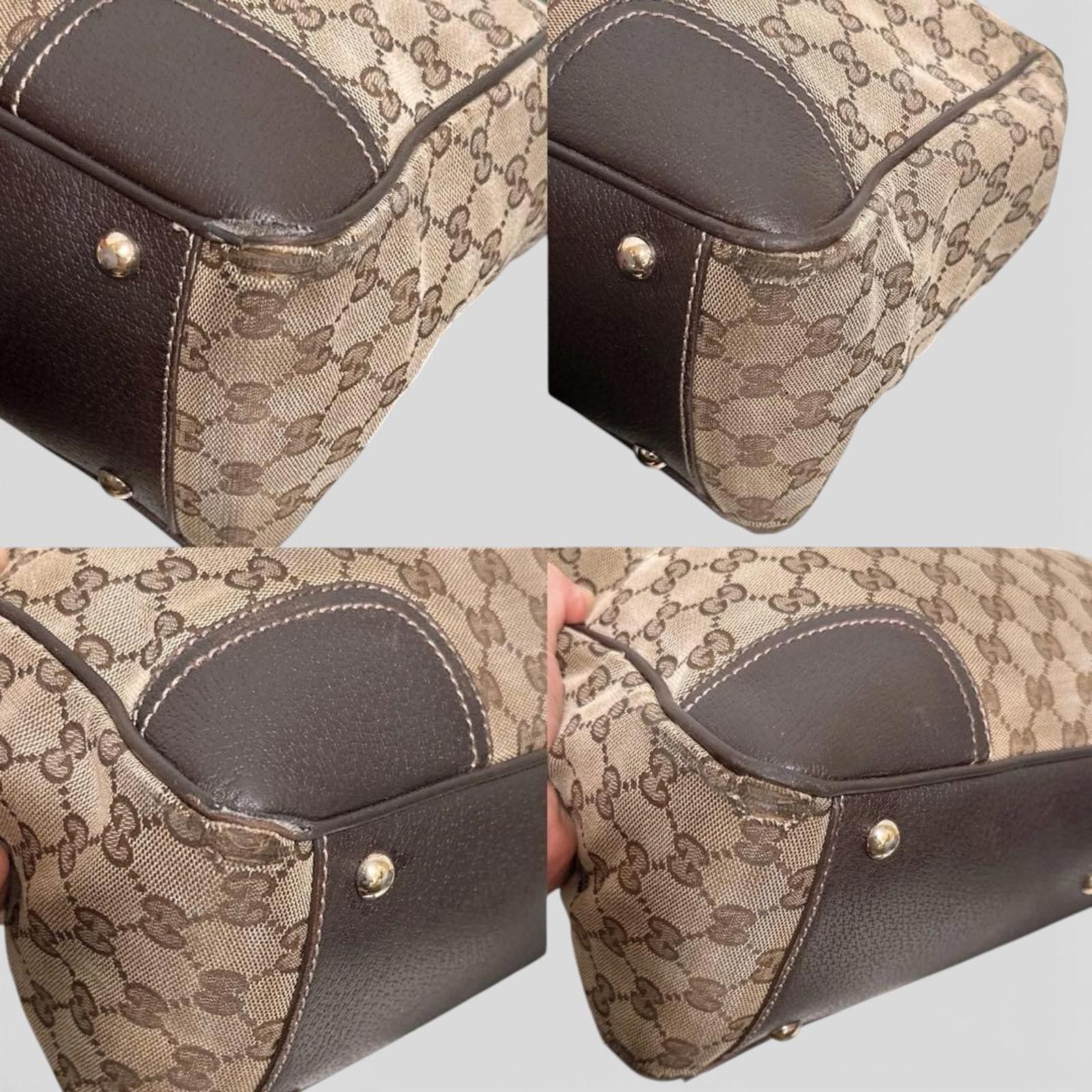 Gucci Gucci - Classic Chique Canvas Tote Handbag Size ONE SIZE - 8 Thumbnail
