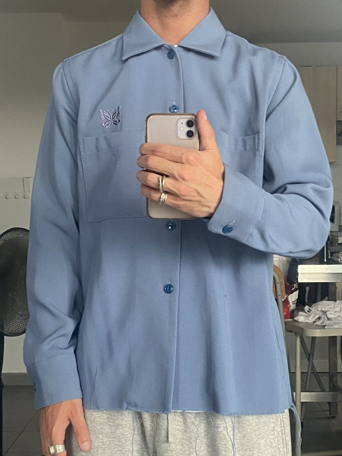 Needles Destroyed shirt Size US S / EU 44-46 / 1 - 4 Thumbnail