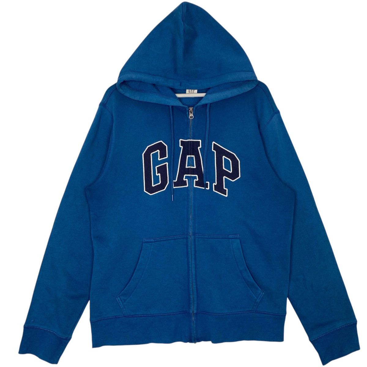 Other Vintage Gap Hoodie Big Logo Sweater Blue Pullover Size M Size US M / EU 48-50 / 2 - 1 Thumbnail