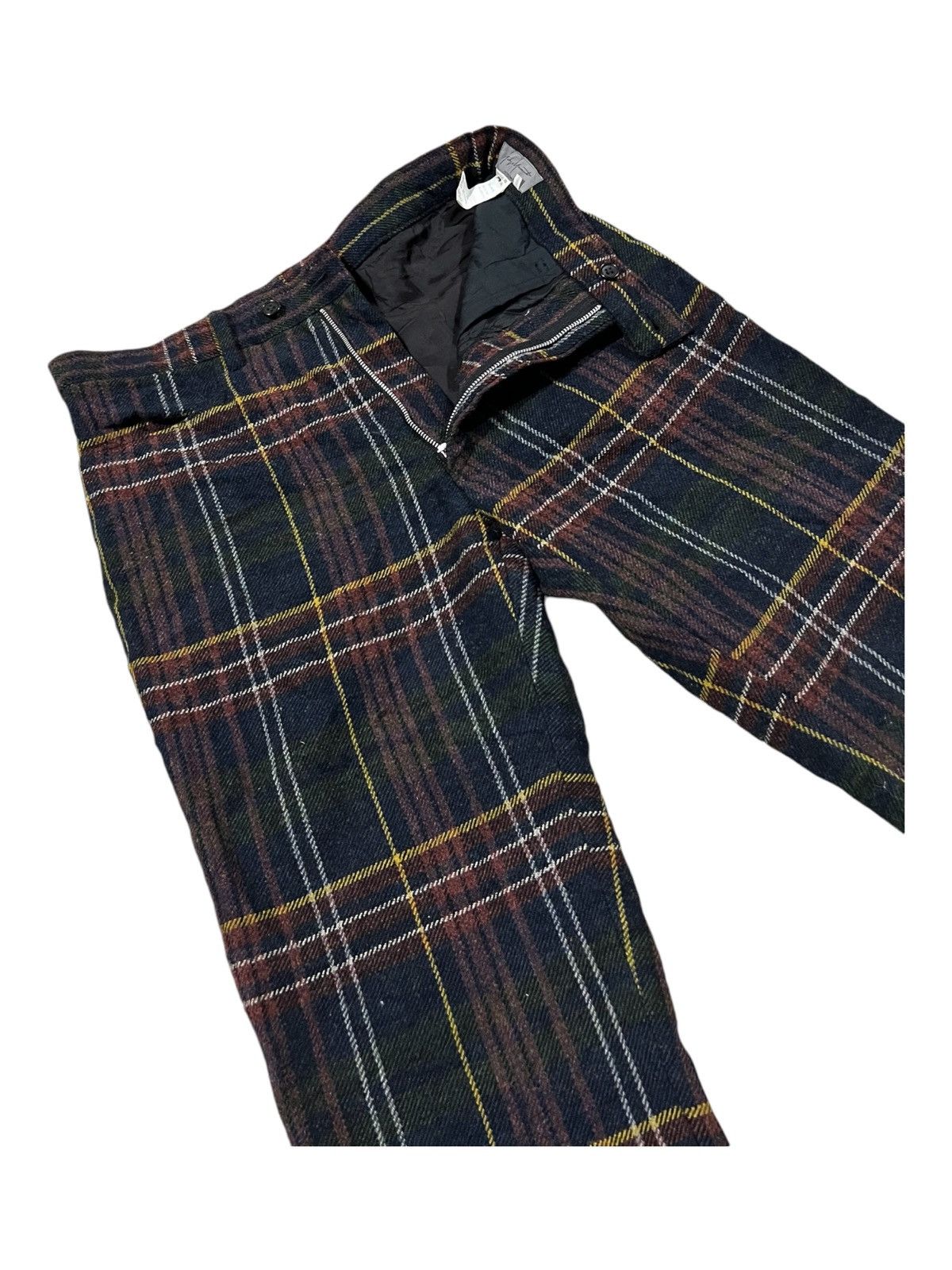 AW2004 Yohji Yamamoto Pour Homme Lumberjack Wool Pants