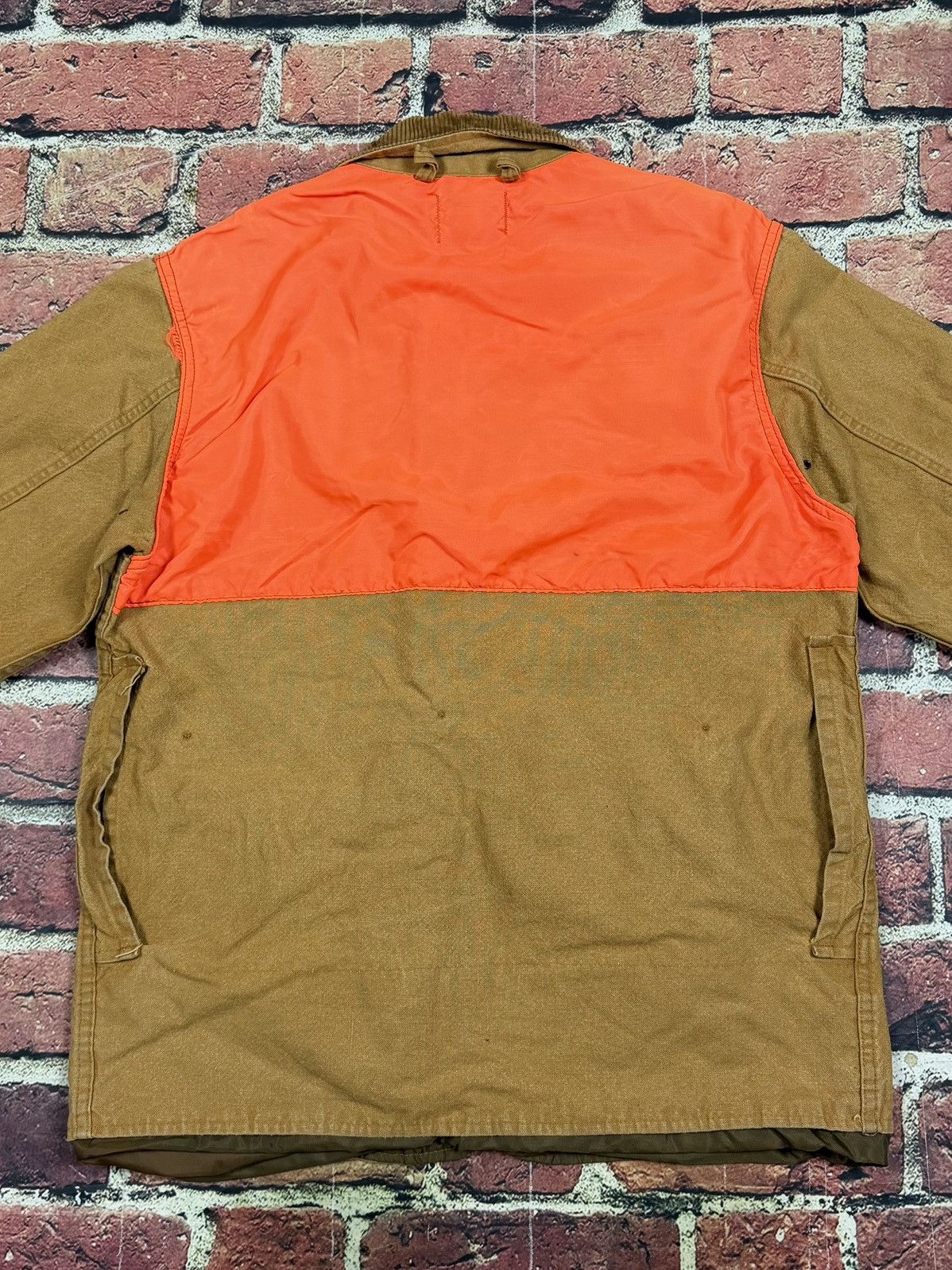 SafTbak Vintage SafTBak Hunting Jacket Brown Orange Canvas Game Size US L / EU 52-54 / 3 - 3 Thumbnail
