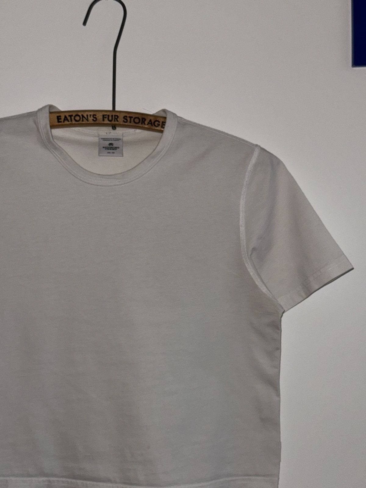 Reigning Champ Reigning Champ Classic White LIGHTWEIGHT JERSEY T-SHIRT Size XS / US 0-2 / IT 36-38 - 2 Thumbnail