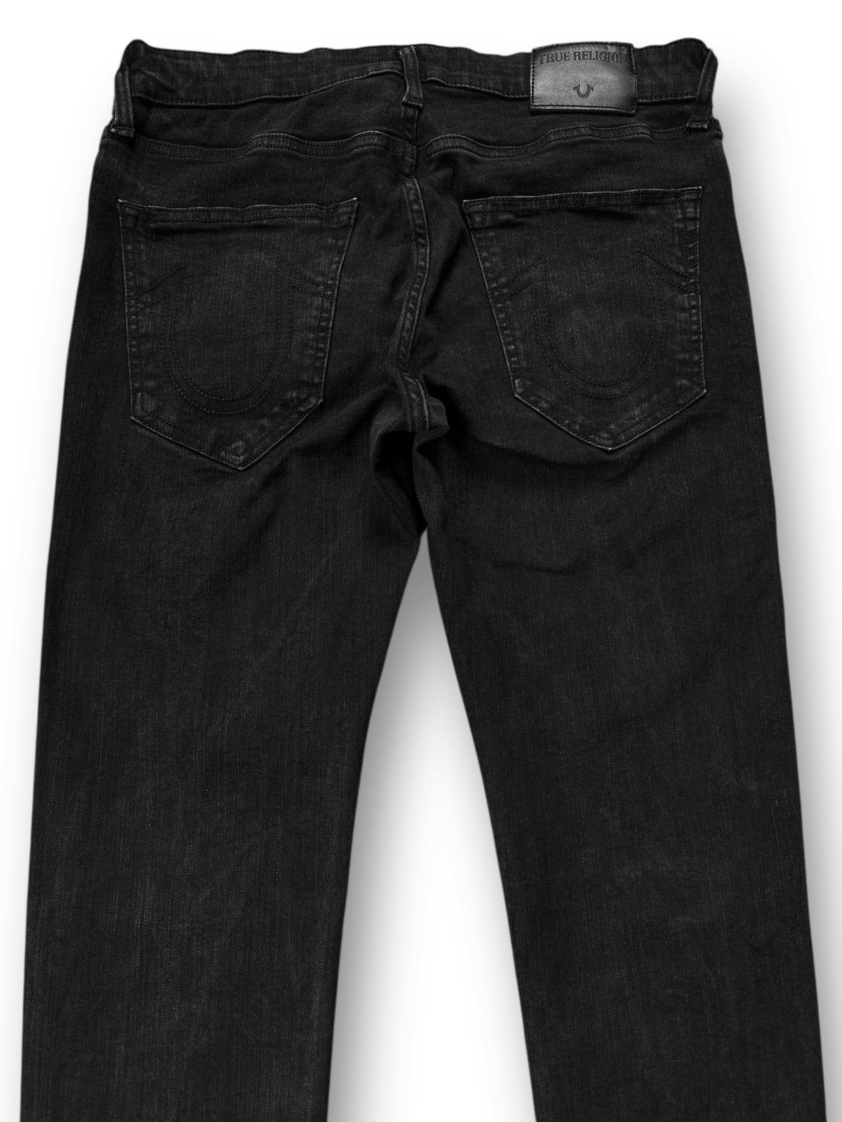 True Religion True Religion Tony Skinny Full Black Opium Stretch Jeans W33 Size US 33 - 2 Thumbnail