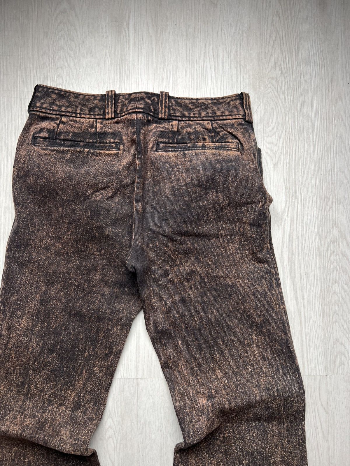 If Six Was Nine Tornado Mart Mudmax Flared Denim Vkei Lgb Kmrii style Size US 29 - 4 Thumbnail