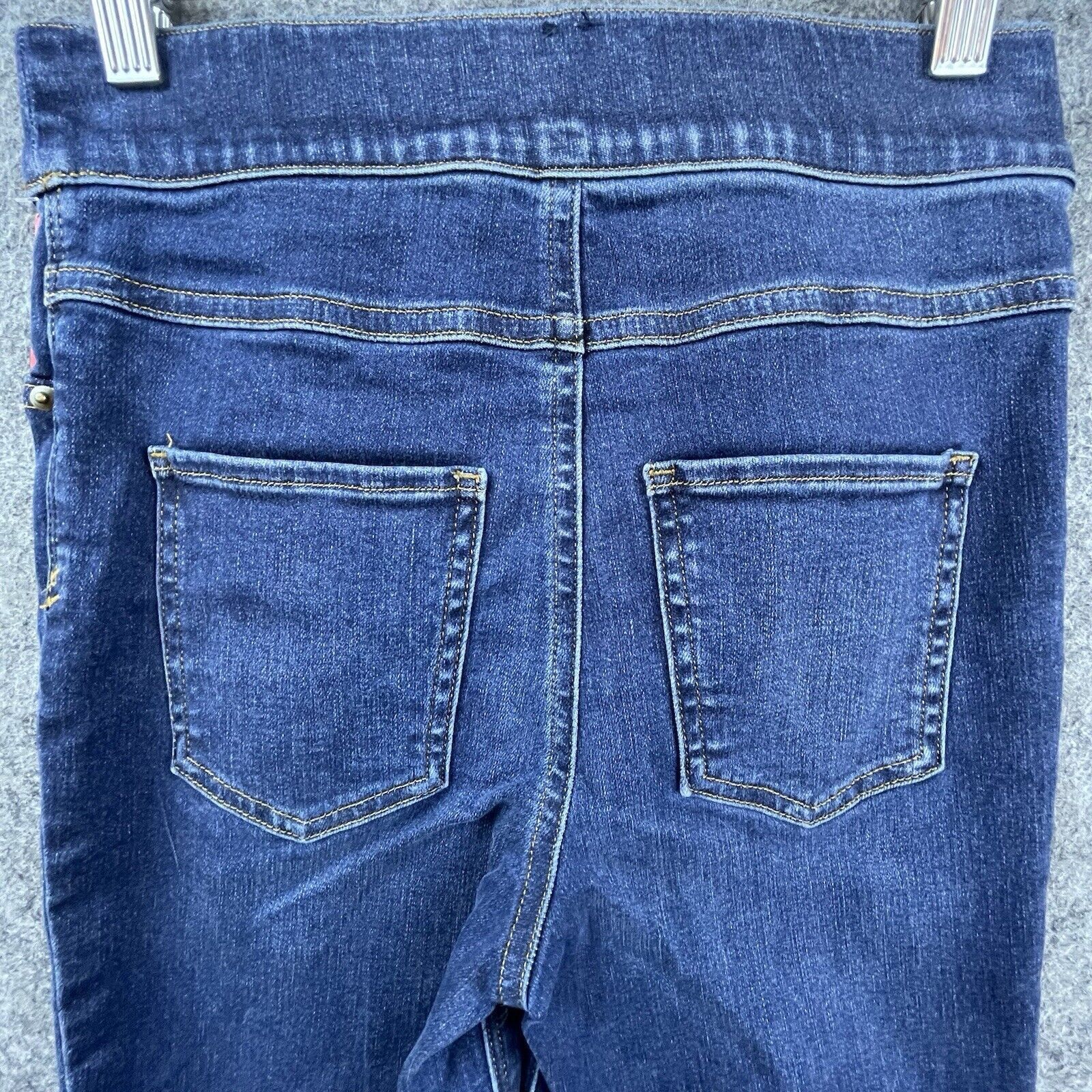 Spanx Spanx Jeans Womens Extra Small Cropped Flare Jegging Stretch Size 25" / US 0 / IT 36 - 4 Thumbnail