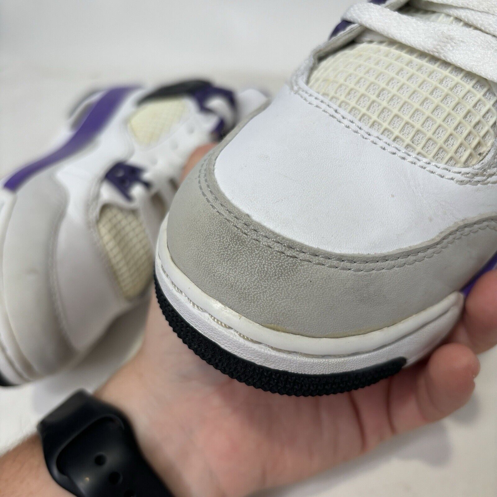 Jordan Brand Nike Air Jordan 4 Retro GS “Ultraviolet” 2024 Size US 8.5 / IT 38.5 - 8 Thumbnail