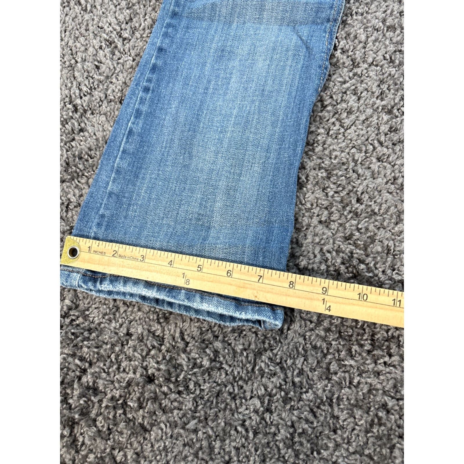 Vintage VINTAGE Mudd Jeans Women Bootcut 28x31 Light Wash Distressed 90s Mens Womens Girl? Size 28" / US 6 / IT 42 - 3 Thumbnail