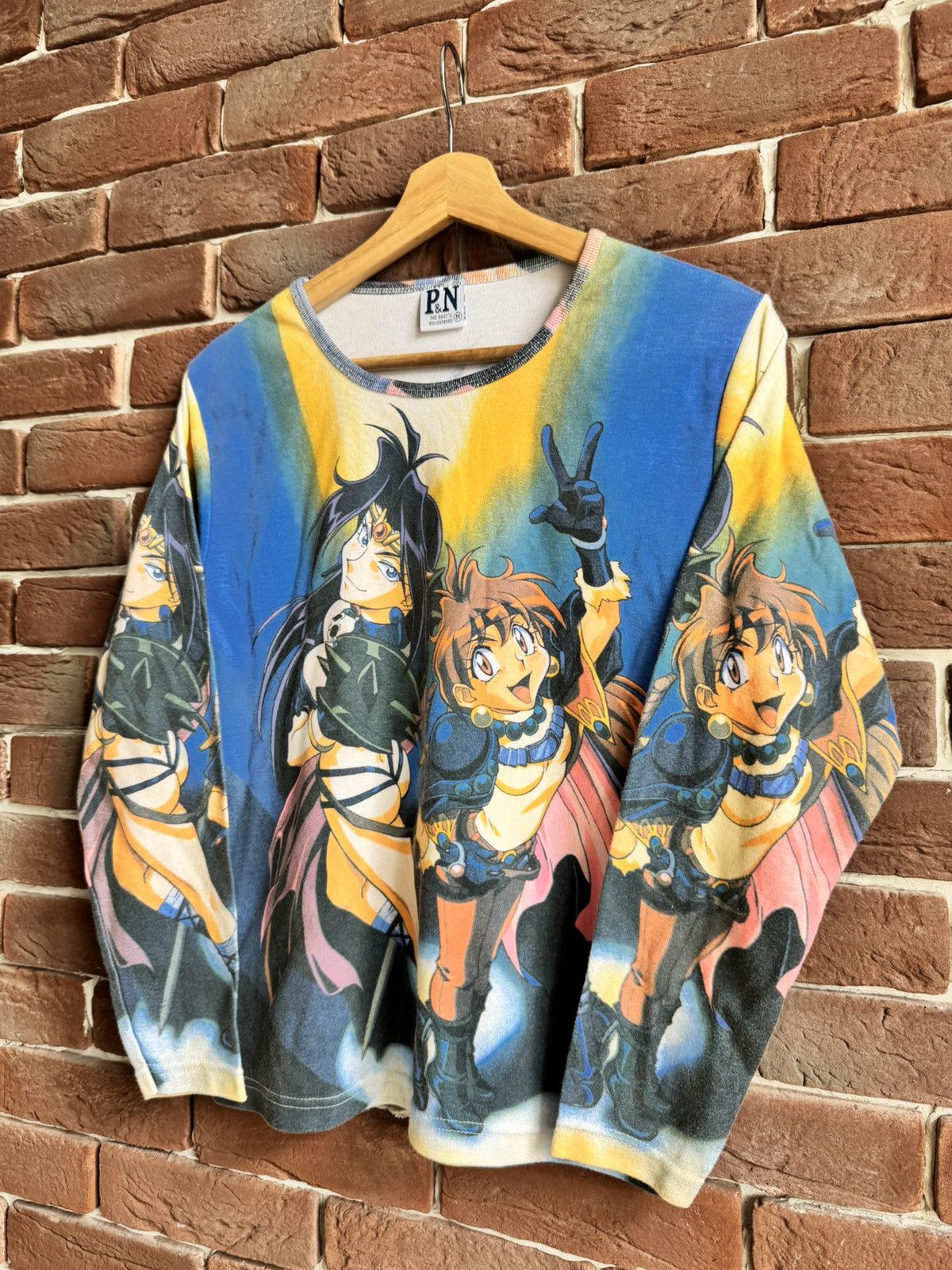 Anime Rare Vintage The Slayers Manga Anime TEe All over print Size US XS / EU 42 / 0 - 4 Thumbnail