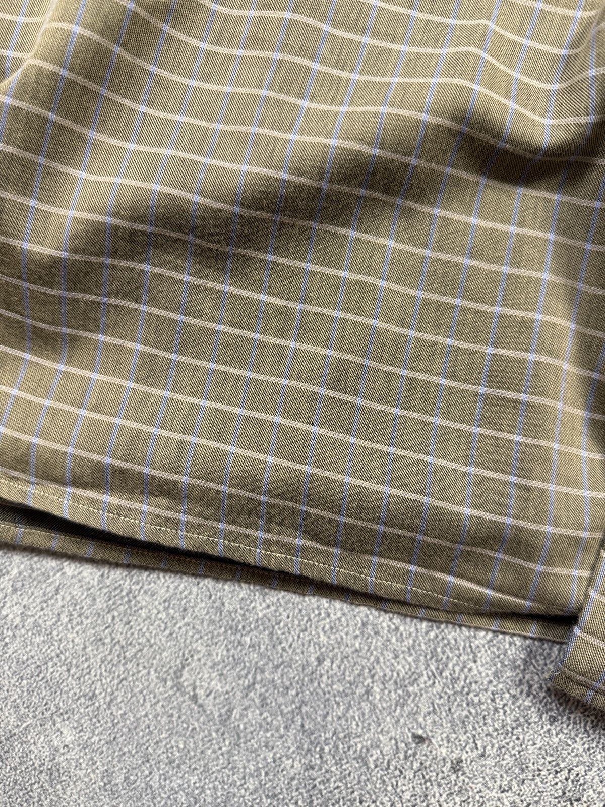 Ermenegildo Zegna Luxury Ermenegildo Zegna Striped Button Up Shirt Size US XXL / EU 58 / 5 - 10 Thumbnail