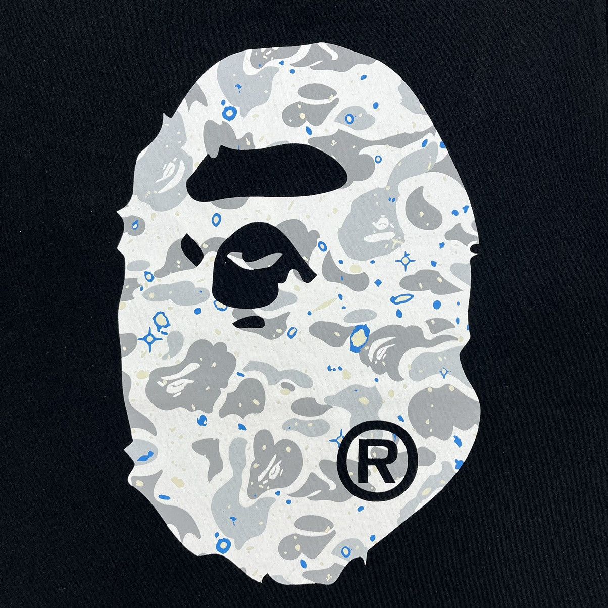 Bape Bape Big Logo Black Tee Size US M / EU 48-50 / 2 - 2 Thumbnail