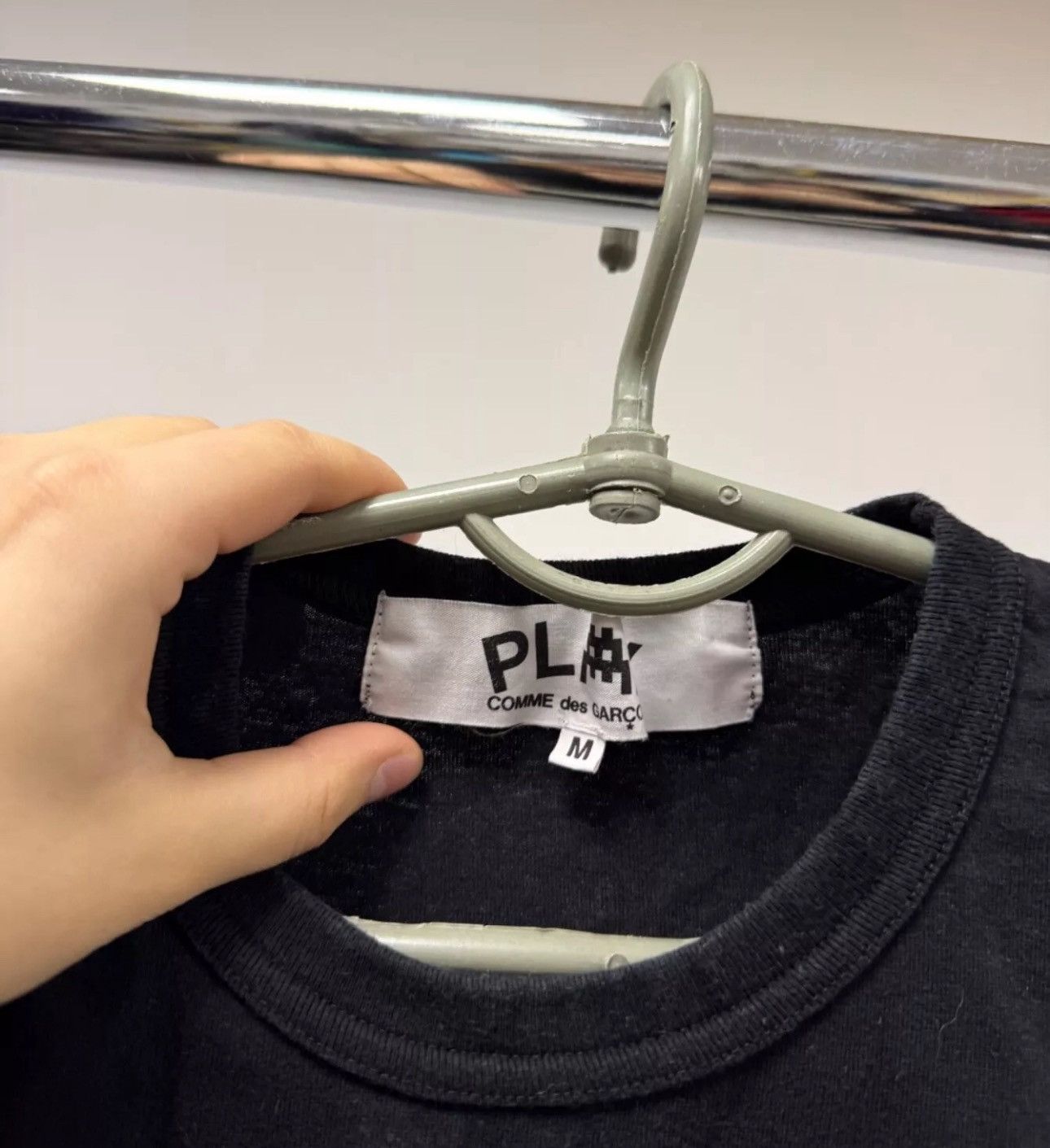 Comme des Garcons × Comme des Garcons Homme × Comme des Garcons PLAY COMME DES GARÇONS PLAY Artwork Invader Edition Heart T-Shirt Size US M / EU 48-50 / 2 - 3 Thumbnail