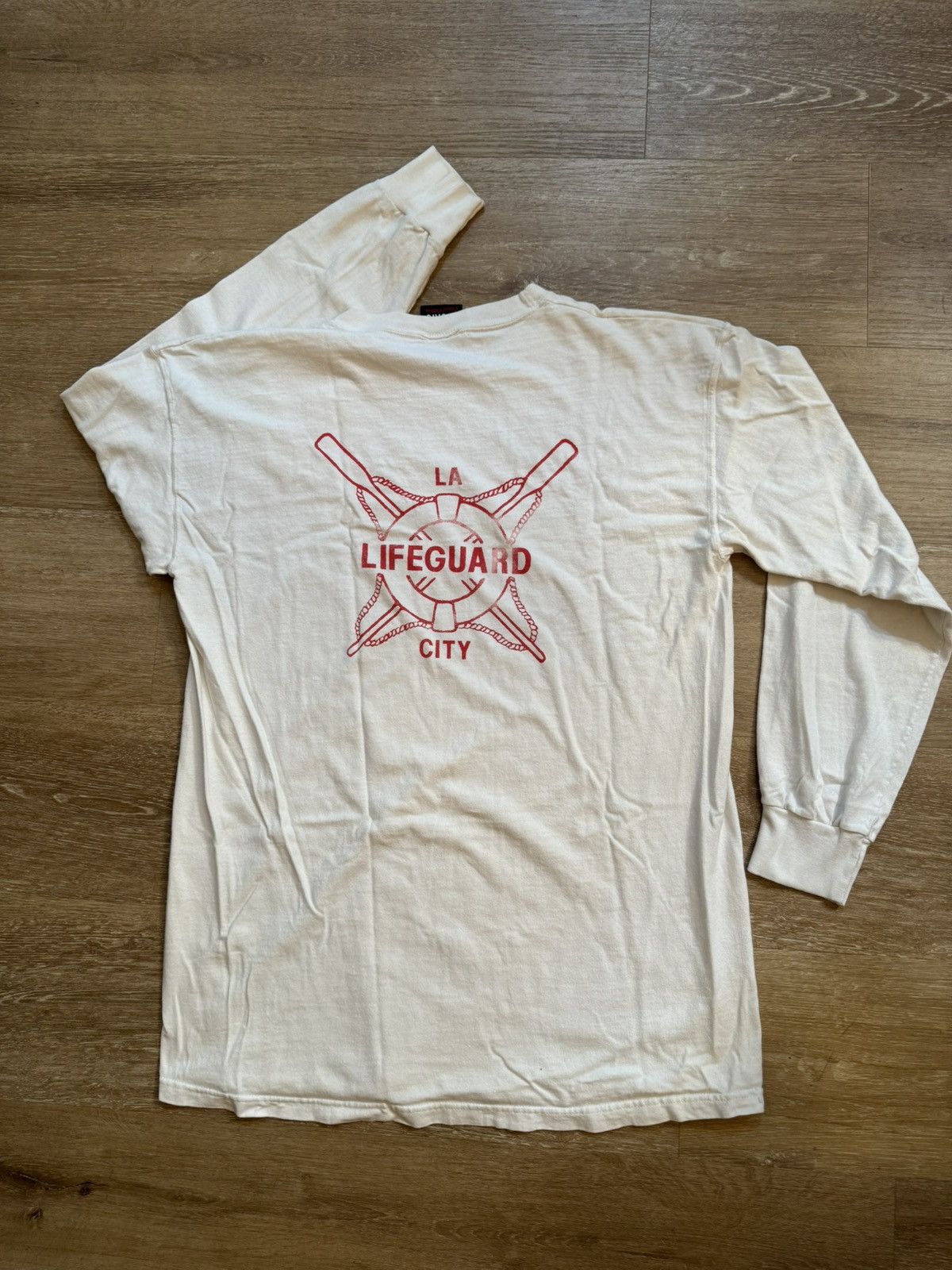 Signal Sport × Vintage Vintage Los Angeles City Lifeguard Long-sleeve Graphic Tee L Size US L / EU 52-54 / 3 - 11 Thumbnail