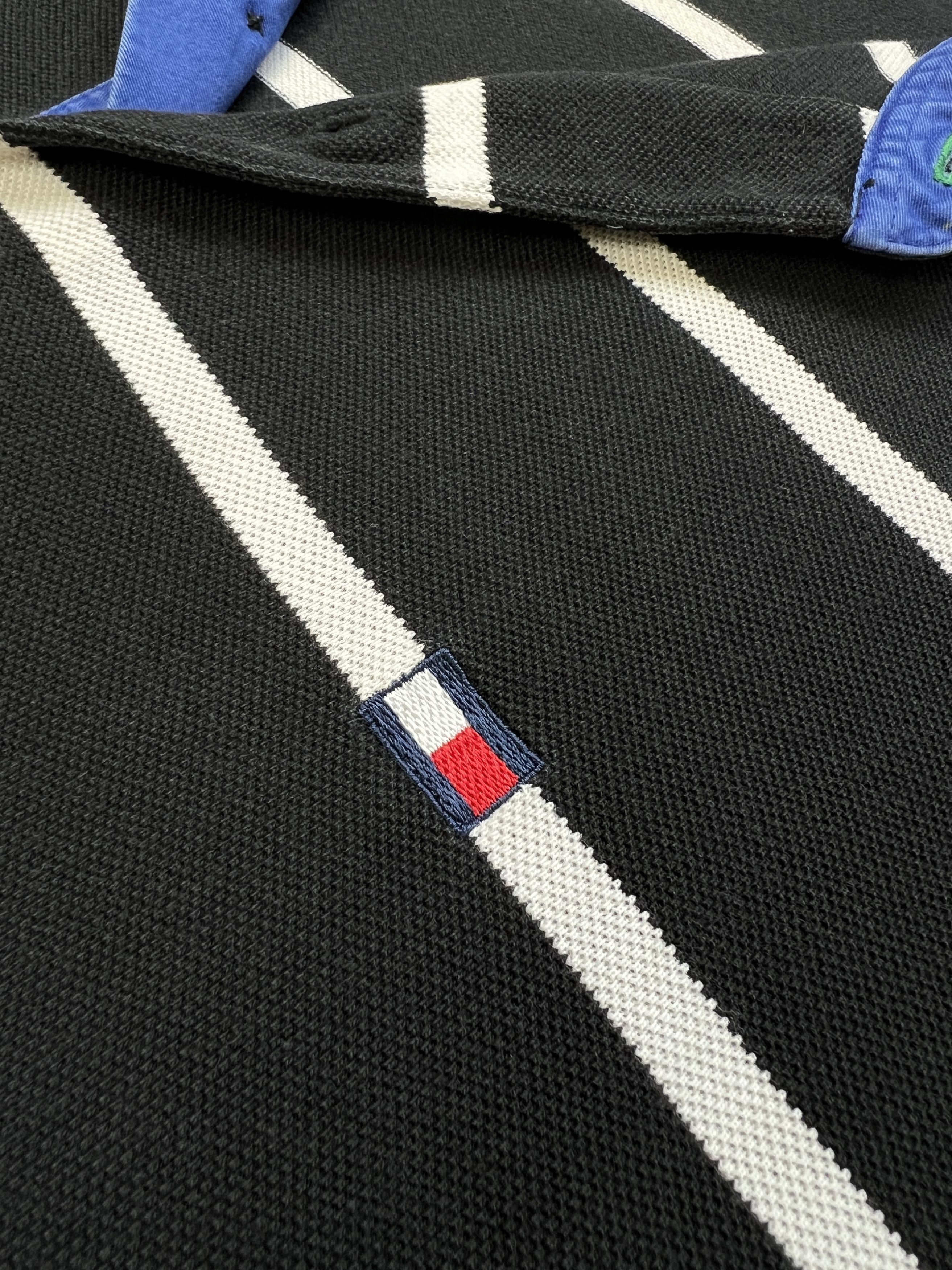 Tommy Hilfiger Tommy Hilfiger Vintage Saipan Rugby Long Sleeve Polo Shirt M Size US M / EU 48-50 / 2 - 4 Thumbnail