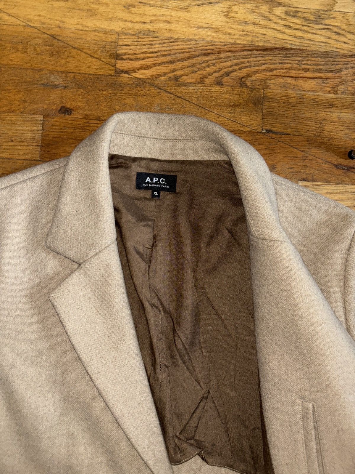 A.P.C. A.P.C Visconti wool coat Size US XL / EU 56 / 4 - 3 Thumbnail