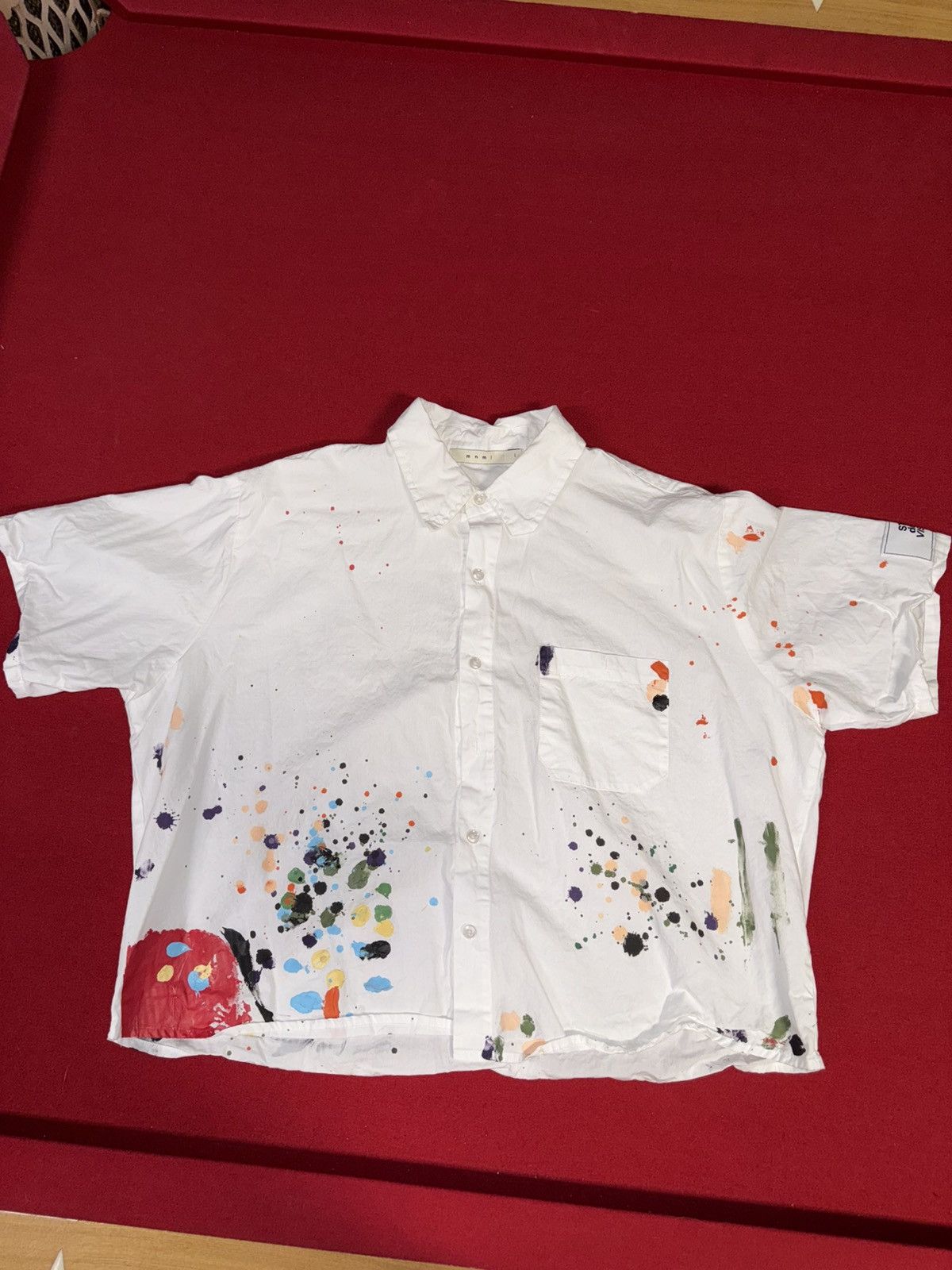 MNML Poplin Painter S/S Shirt black & white size L Size US L / EU 52-54 / 3 - 5 Thumbnail