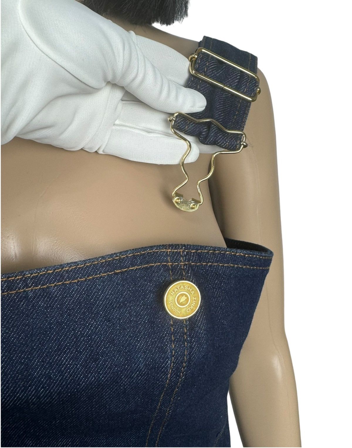 Natasha Zinko Natasha Zinko Blue Denim Overall size 36 Size 25" / US 0 / IT 36 - 14 Thumbnail