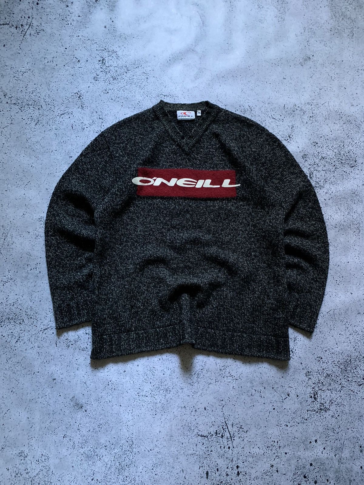 O'Neill Vintage 90s Oneill Knitted Crewneck Sweater Big Logo Y2K USA Size US M / EU 48-50 / 2 - 1 Thumbnail