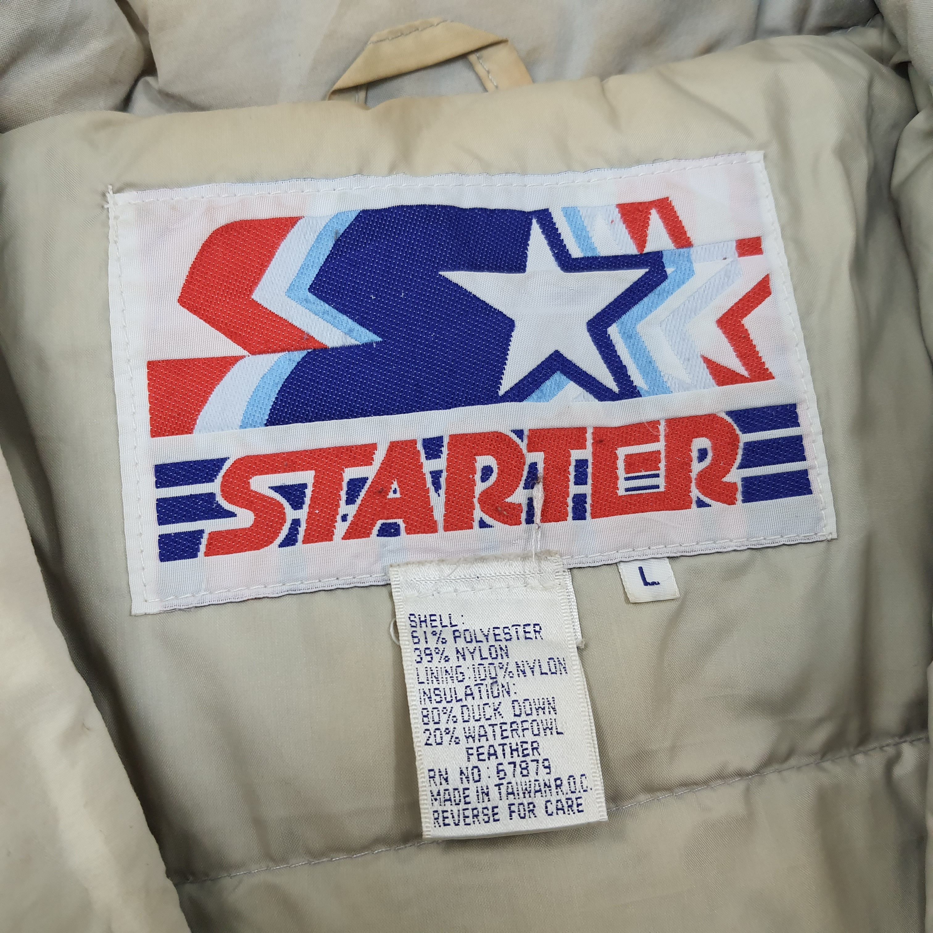 NFL × Starter × Vintage Vintage Starter NFL Raiders Sports Team Jacket C230N24 Size US XXL / EU 58 / 5 - 8 Thumbnail