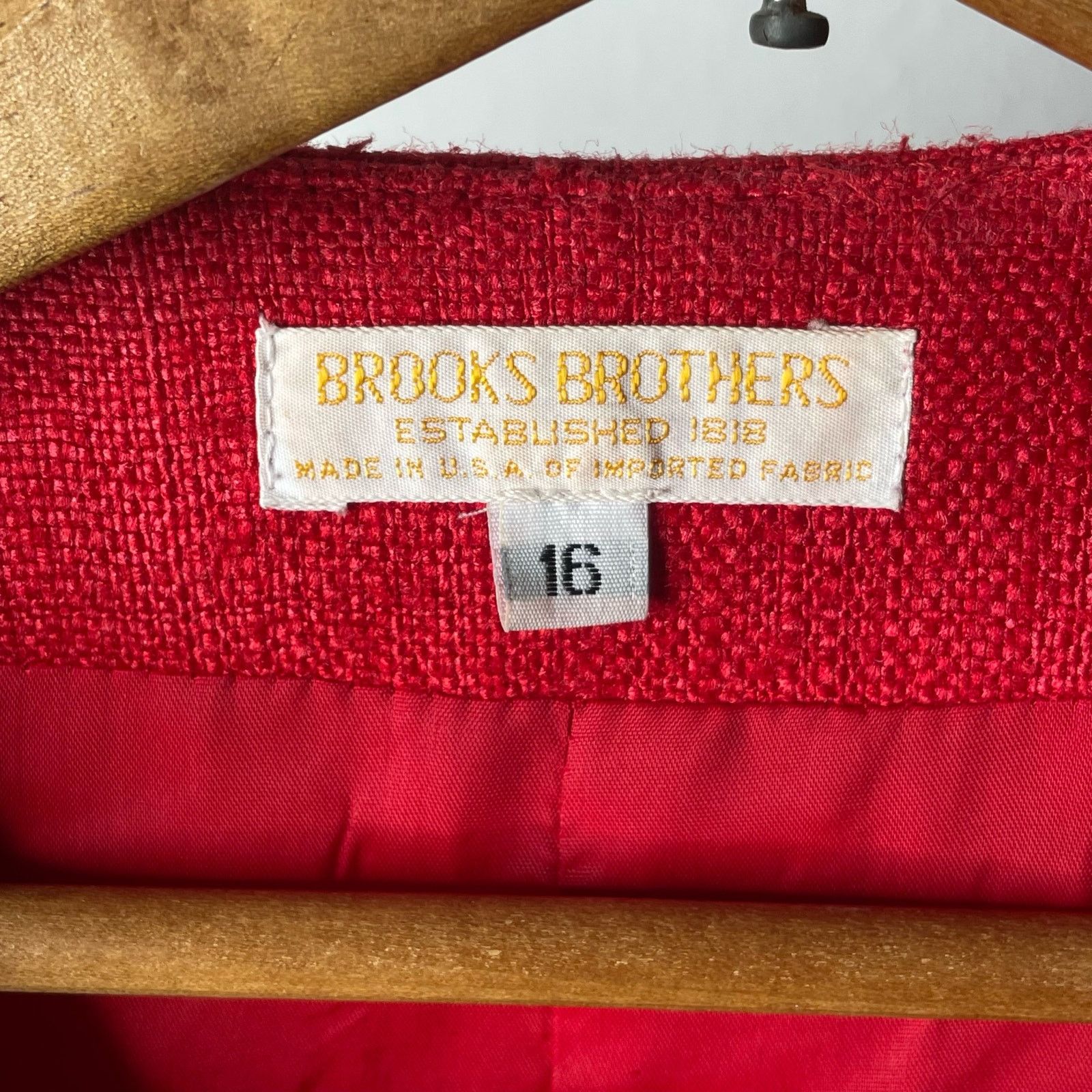 Brooks Brothers Vintage Brooks Brothers Silk Tweed Jacket Size XL / US 12-14 / IT 48-50 - 12 Thumbnail
