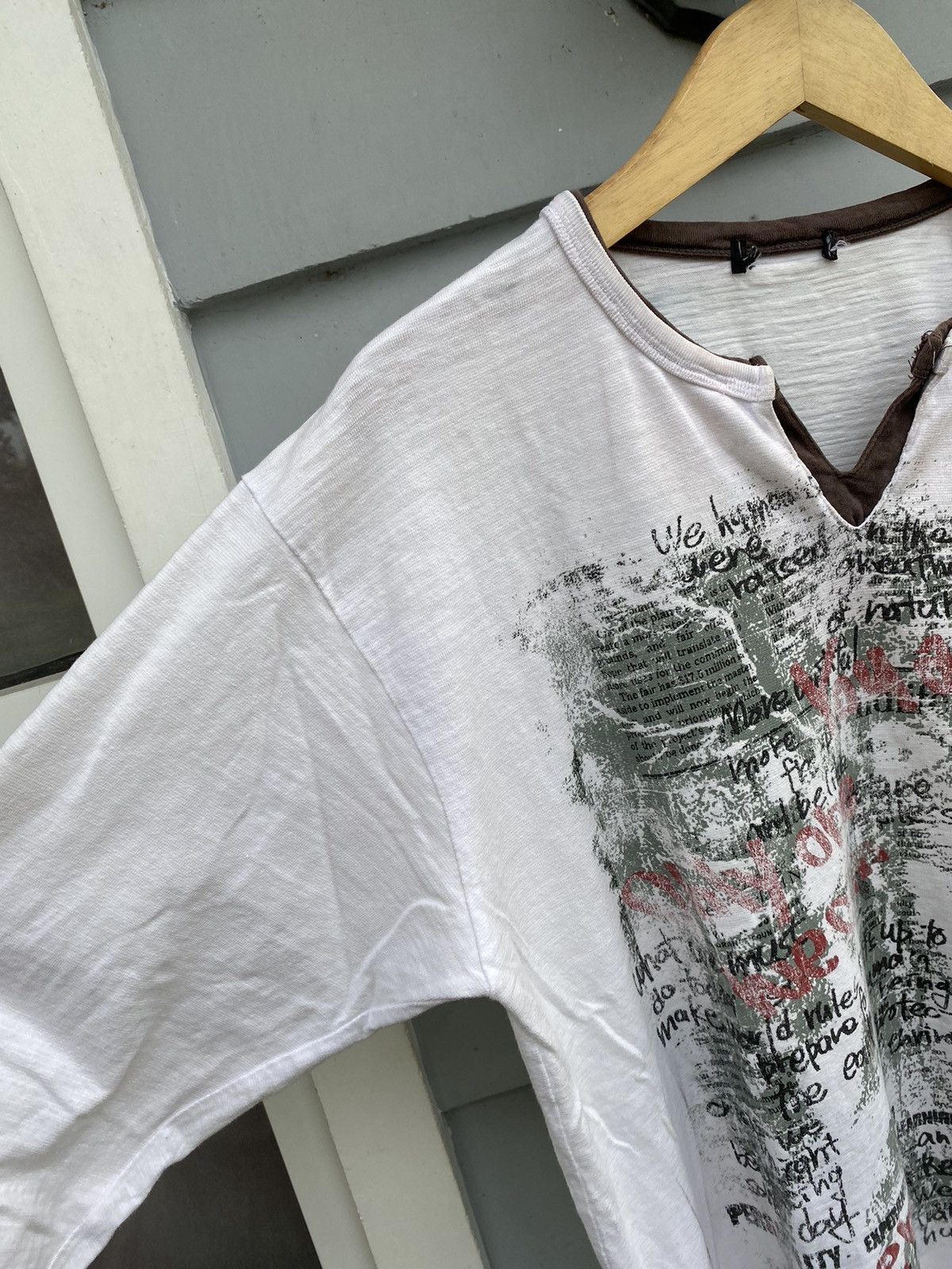 Japanese Hip-Hop Y2k Streetwear Double Layer Longsleeve
