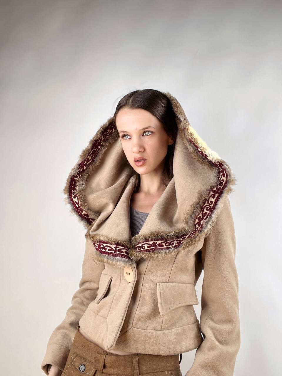 Jean Paul Gaultier RARE Jean Paul Galtier Sailor Collar Wool Jacket Size XS / US 0-2 / IT 36-38 - 2 Thumbnail