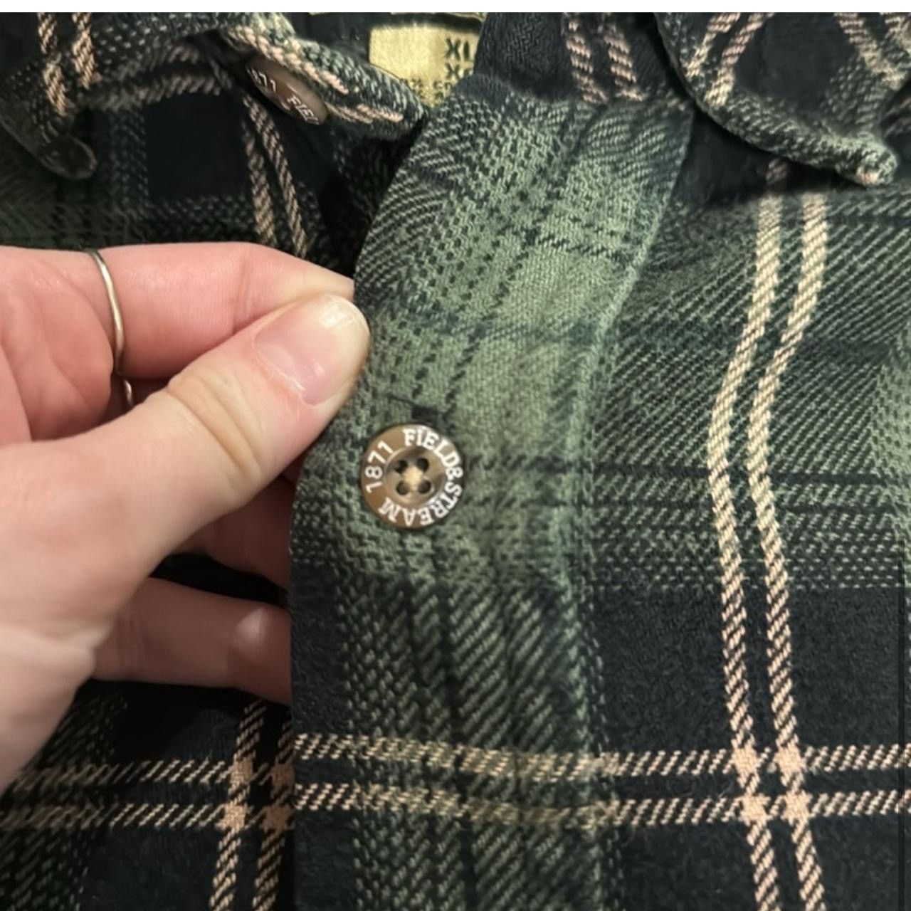 Field & Stream × Vintage Vintage Thick Flannel Size US XL / EU 56 / 4 - 5 Thumbnail