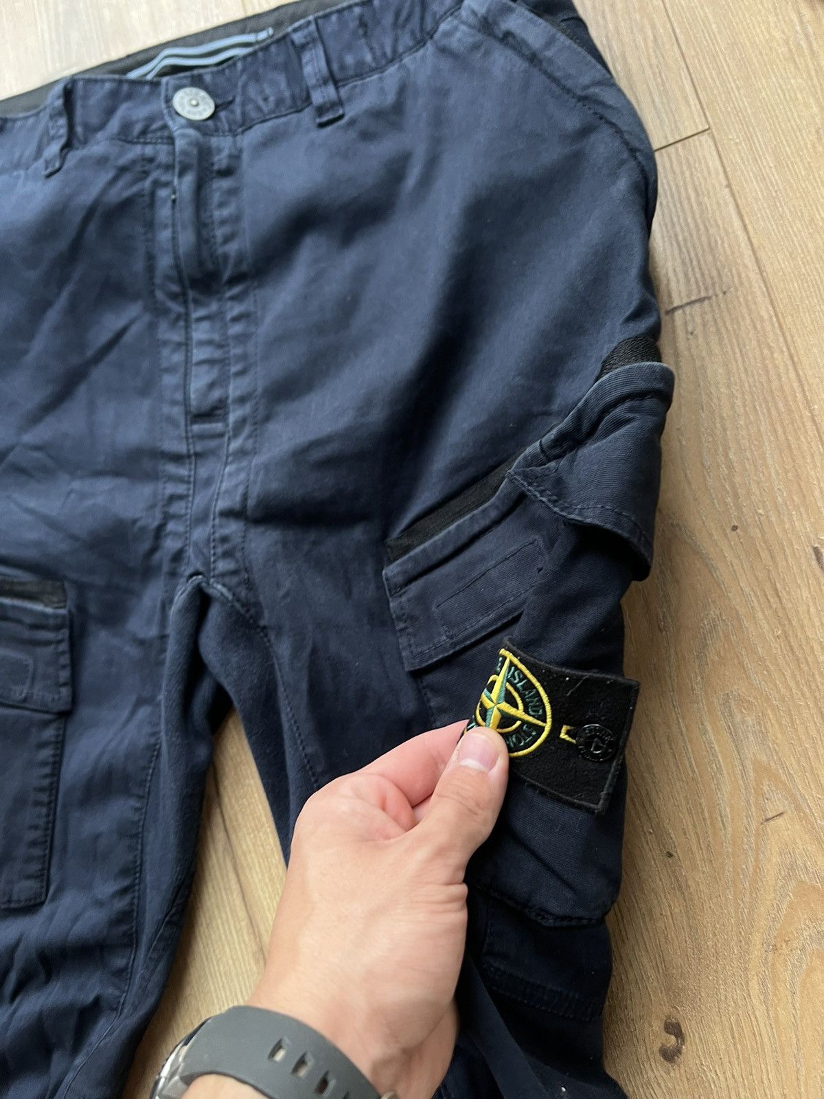 Stone Island STONE ISLAND CARGO MULTIPOCKET Y2K RARE CARGO PANTS Size US 28 / EU 44 - 4 Thumbnail