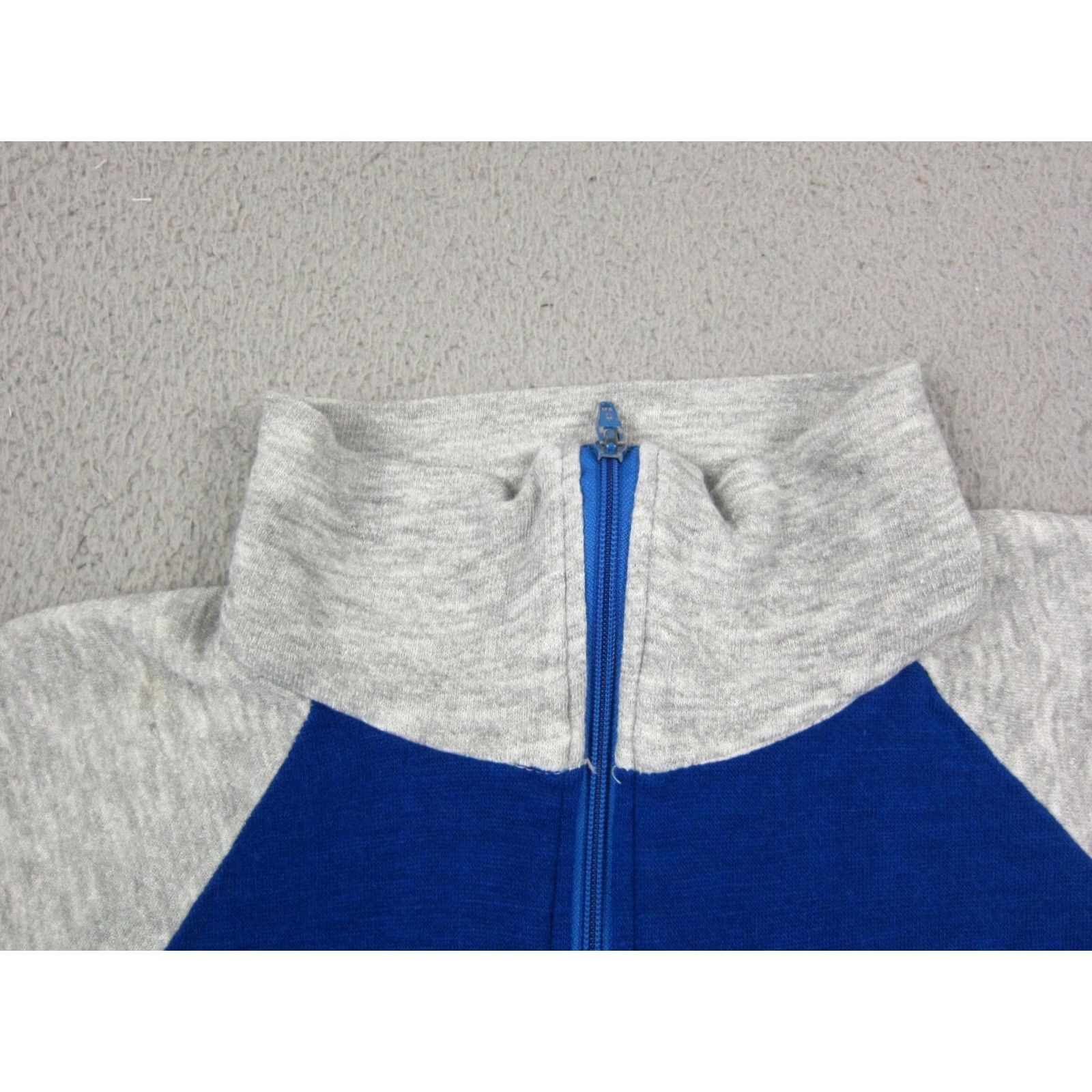 Vintage VINTAGE True Track Jacket Womens Large Blue Gray Zip Made in USA 50s 60s Size L / US 10 / IT 46 - 6 Thumbnail