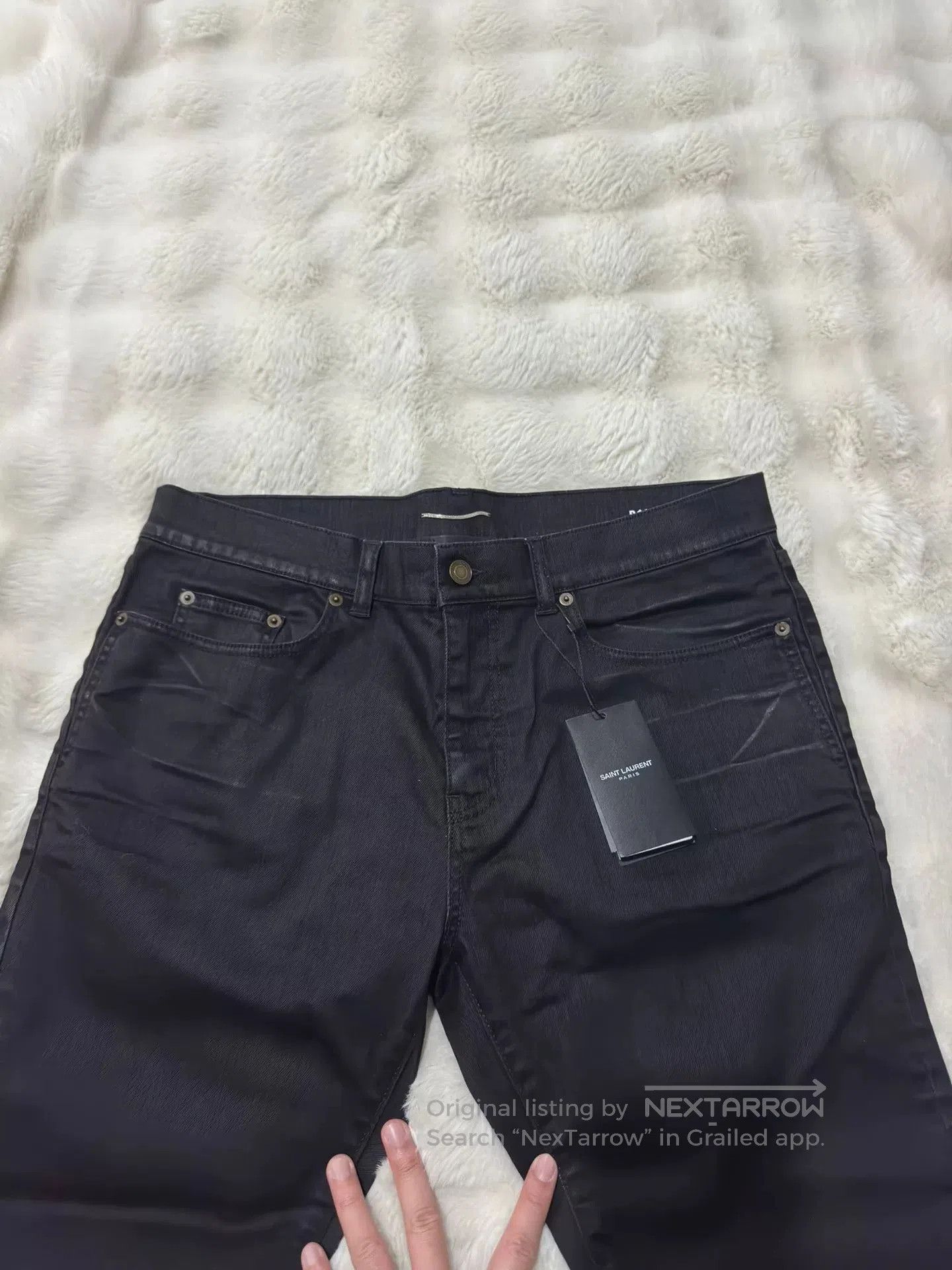 Saint Laurent Paris Saint Laurent SLP 23 Show New Jeans. Size US 34 / EU 50 - 3 Thumbnail