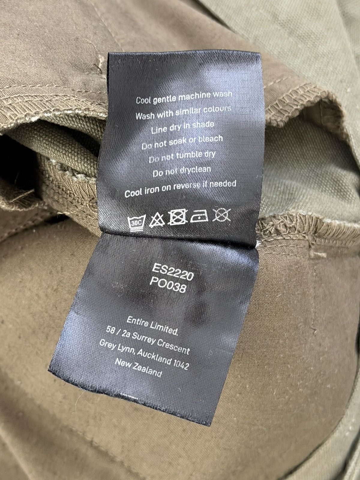 Entire Studios Entire Studios Heavy Canvas Wide Leg Cargo Pants 36 Size US 36 / EU 52 - 5 Thumbnail