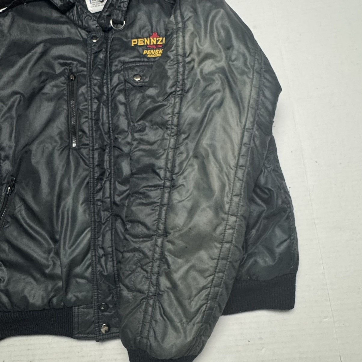 Mvp Vintage 80s Pennzoil Penske Racing Jacket MVP Sport Damaged Size US XL / EU 56 / 4 - 14 Thumbnail