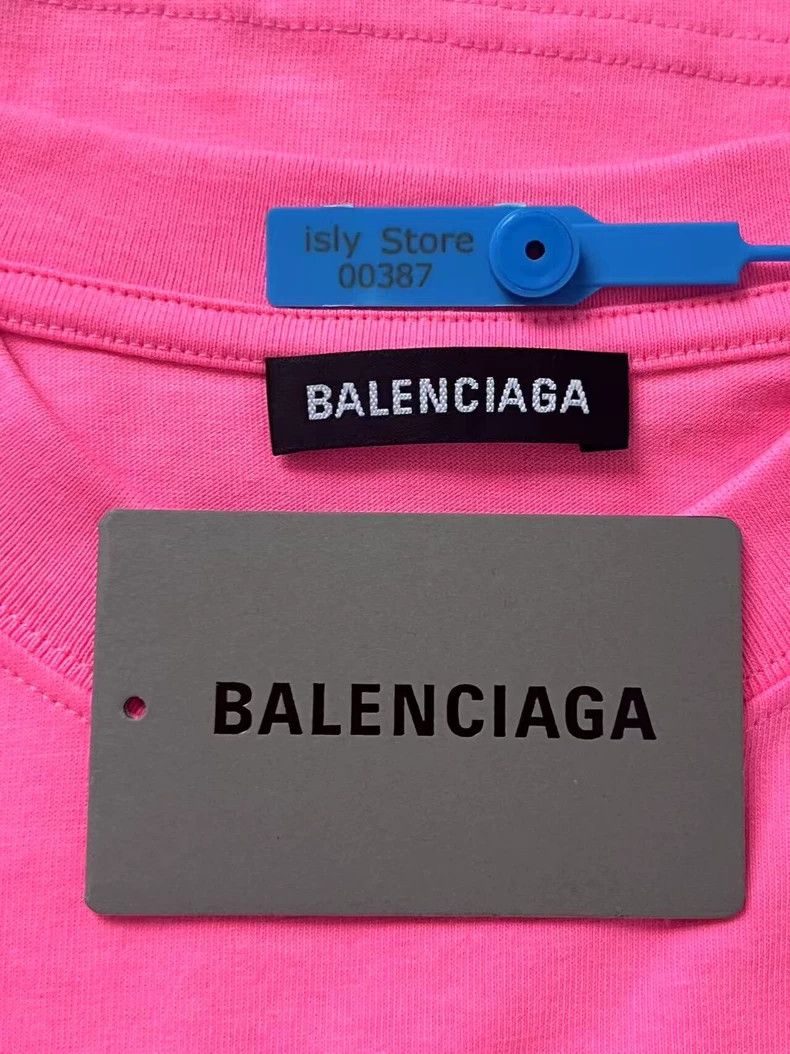 Balenciaga Balenciaga Logo monogram printed casual T-shirt with short Size L / US 10 / IT 46 - 5 Thumbnail