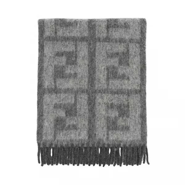 Fendi o1s1wg111224 Size: OS / Scarf in Grey Size ONE SIZE - 1 Thumbnail