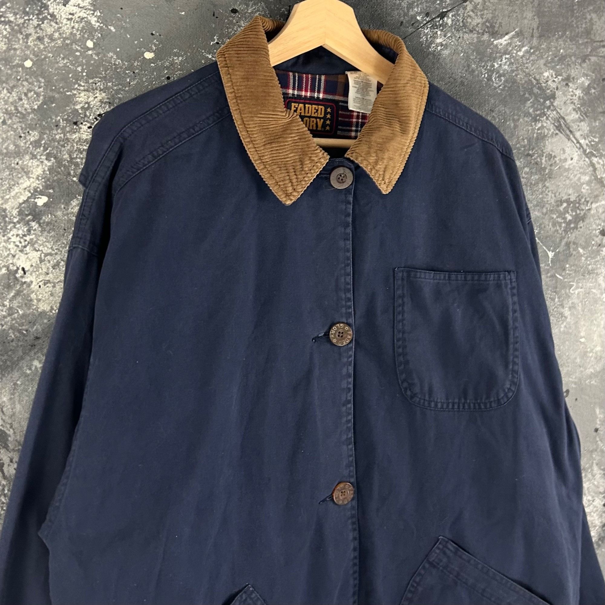 Faded Glory Vintage Y2K Faded Glory chore jacket Size M / US 6-8 / IT 42-44 - 2 Thumbnail