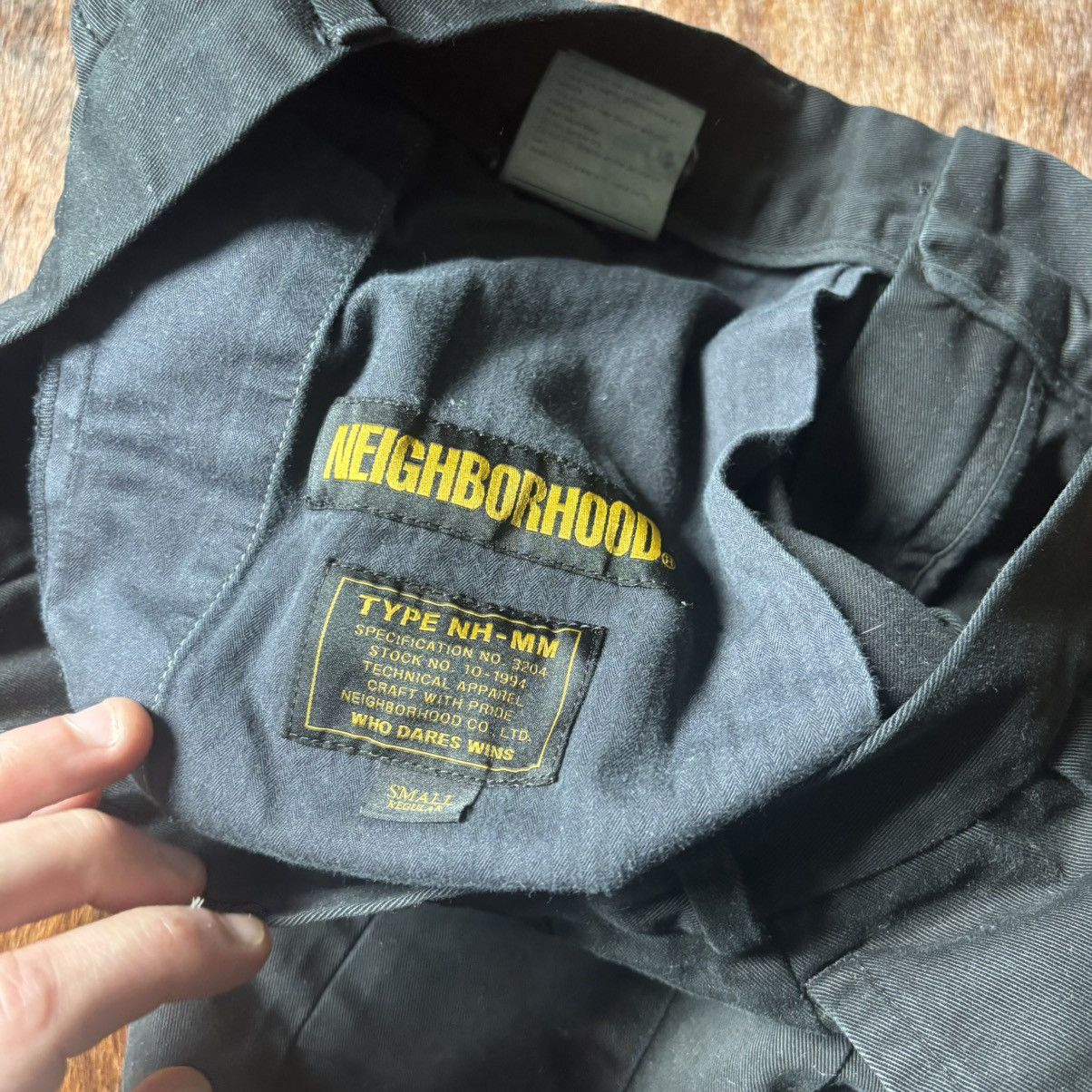 Neighborhood Neighborhood Japan Black Pleated Safari Shorts Size US 31 - 5 Thumbnail